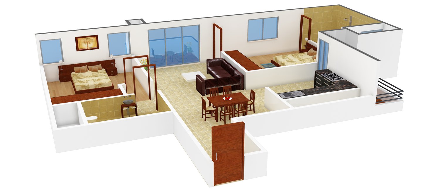 3DFloorPlan of Kristal Selenite
