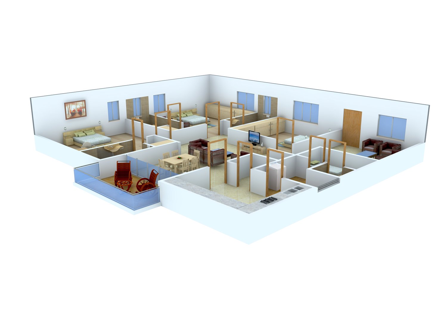 3DFloorPlan of Shanta Fortune Icon