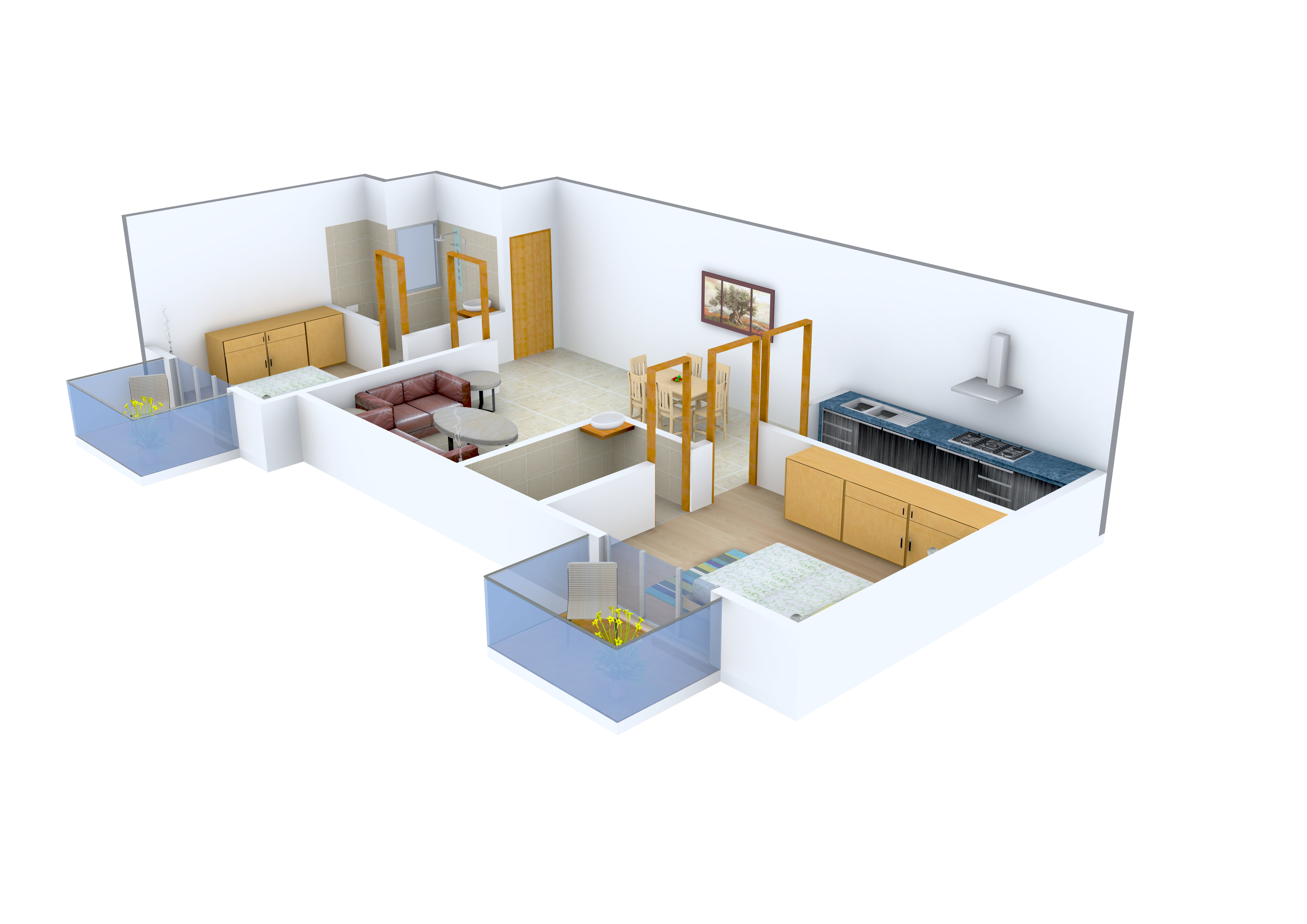 3DFloorPlan of Venus Hydra