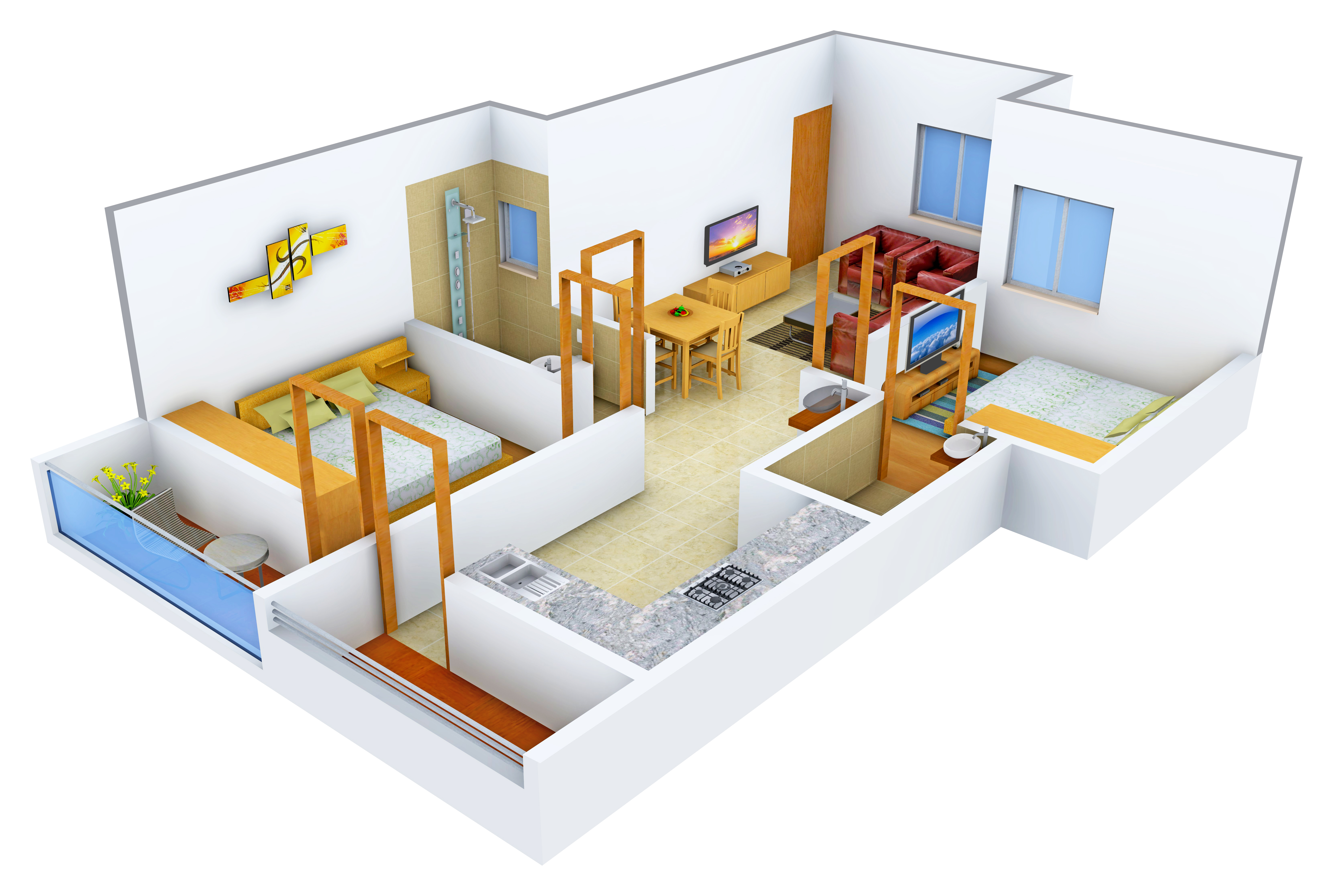 3DFloorPlan of DS Max Smaran