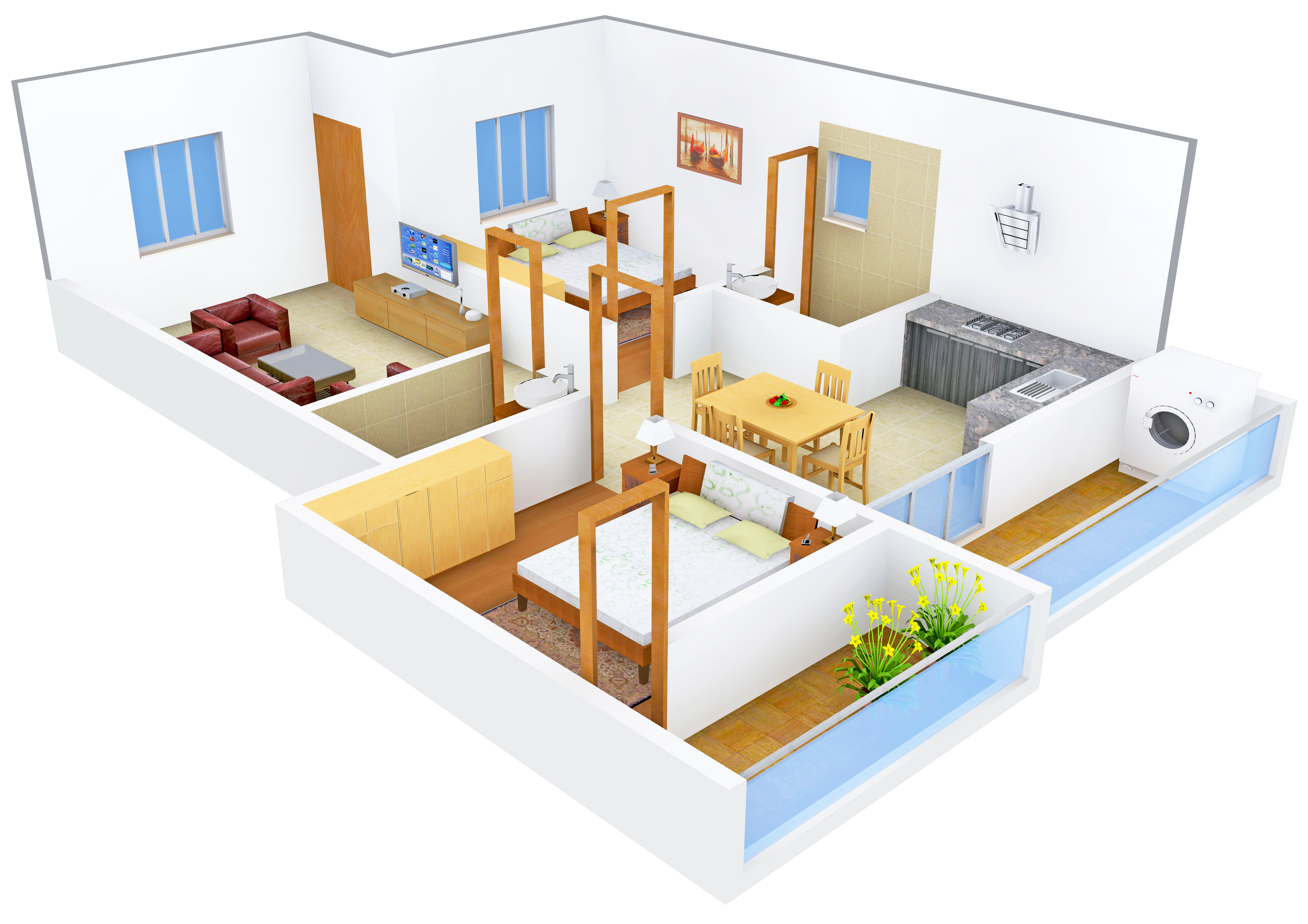 3DFloorPlan of DS Max Smaran