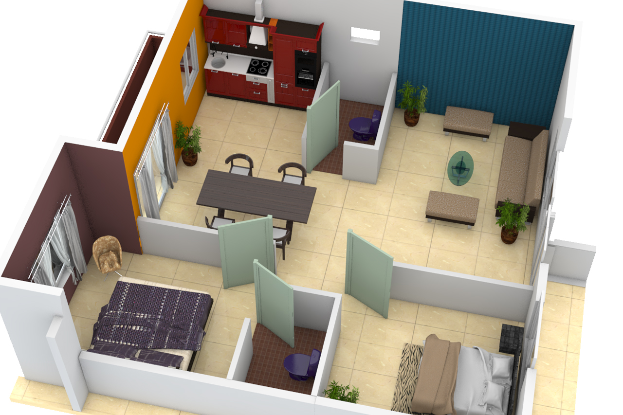 3DFloorPlan of DS Max Smaran