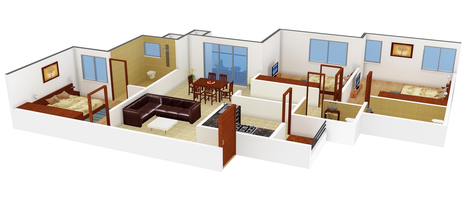 3DFloorPlan of Kristal Selenite