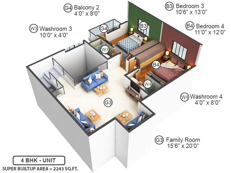 Upper Level Duplex Plan Upper Level Duplex Plan