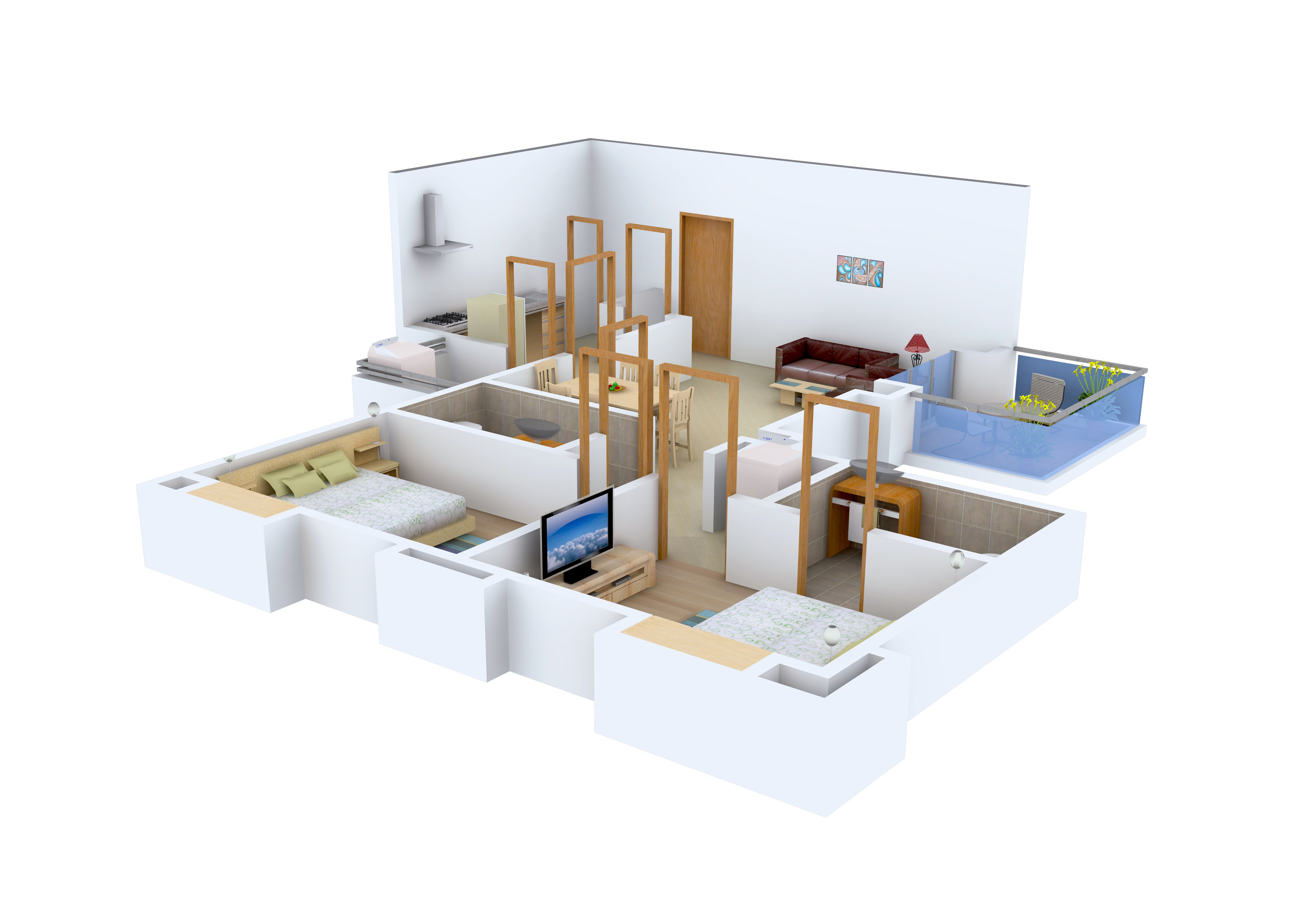 3DFloorPlan of Icon Windsor Park