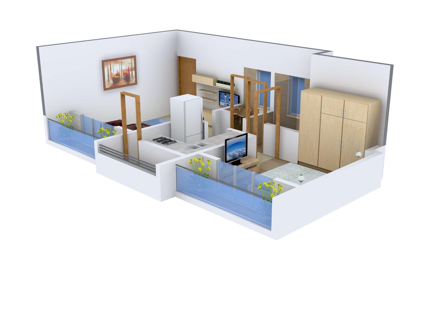 3DFloorPlan of Cosmos Orchid