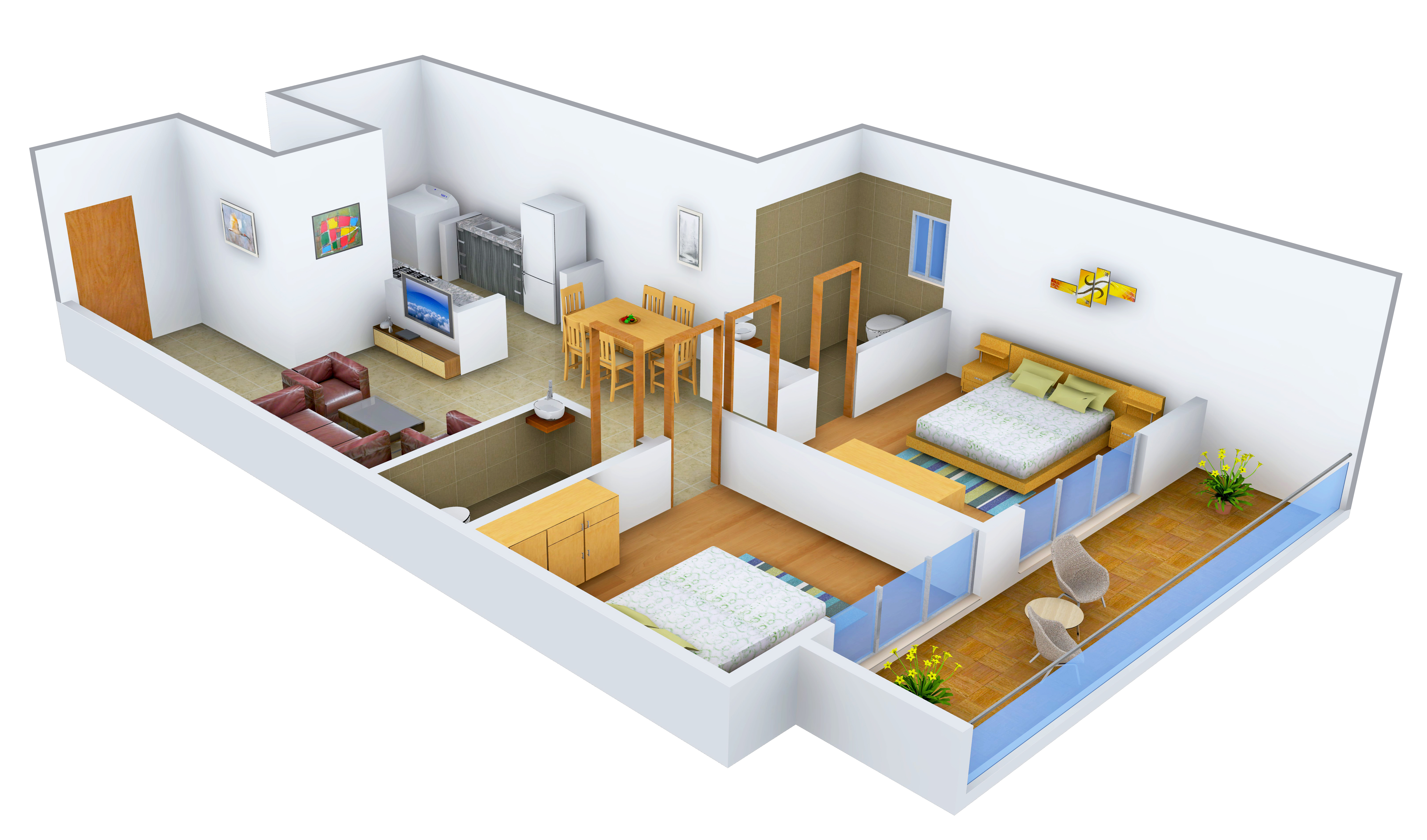 3DFloorPlan of Eternity Structures Serene