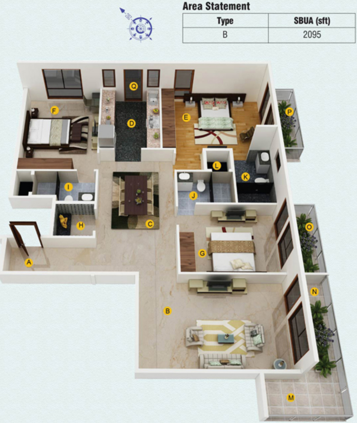 3D Floor Plan 3D Floor Plan