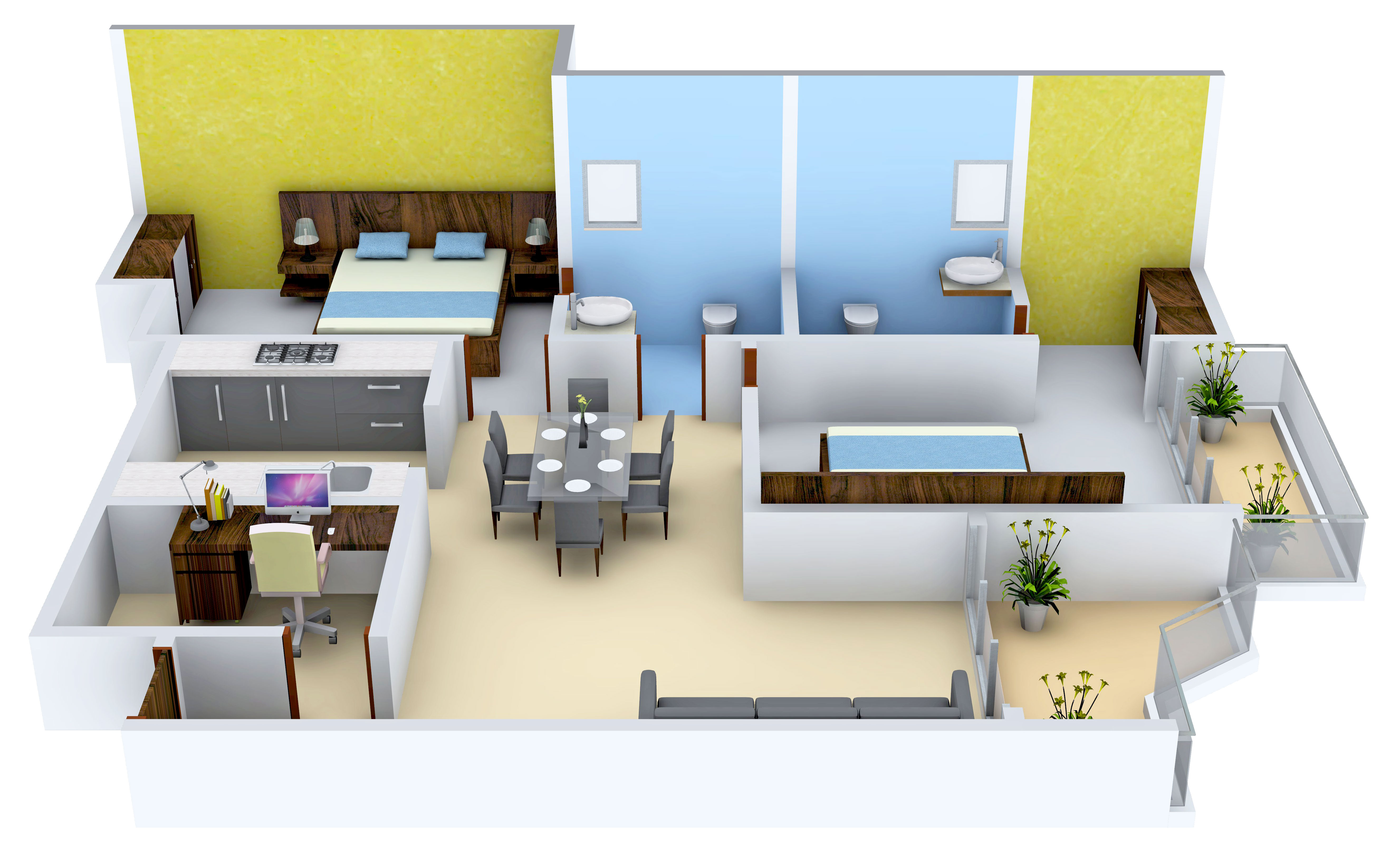 3DFloorPlan of BDI Sunshine City