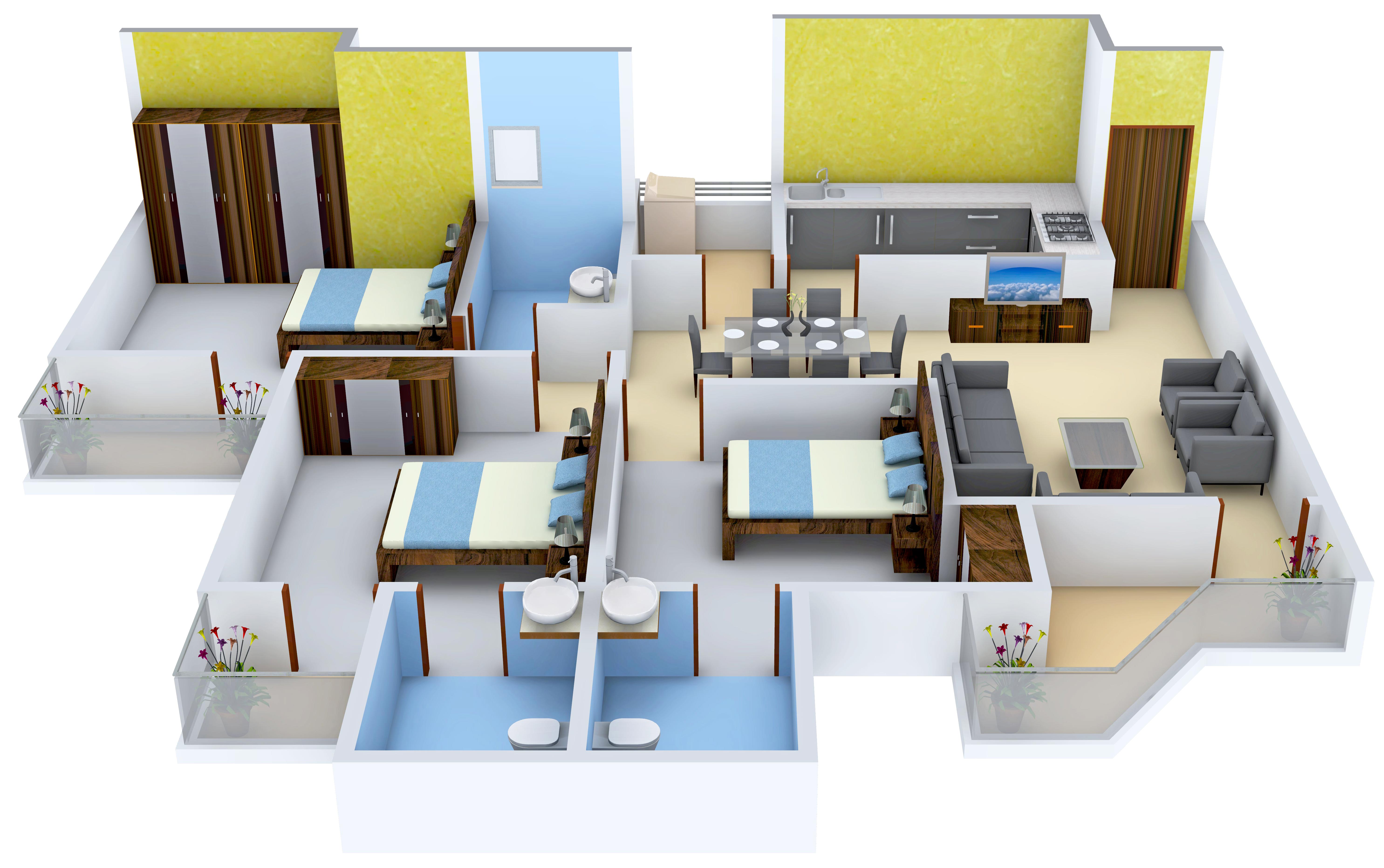 3DFloorPlan of BDI Sunshine City