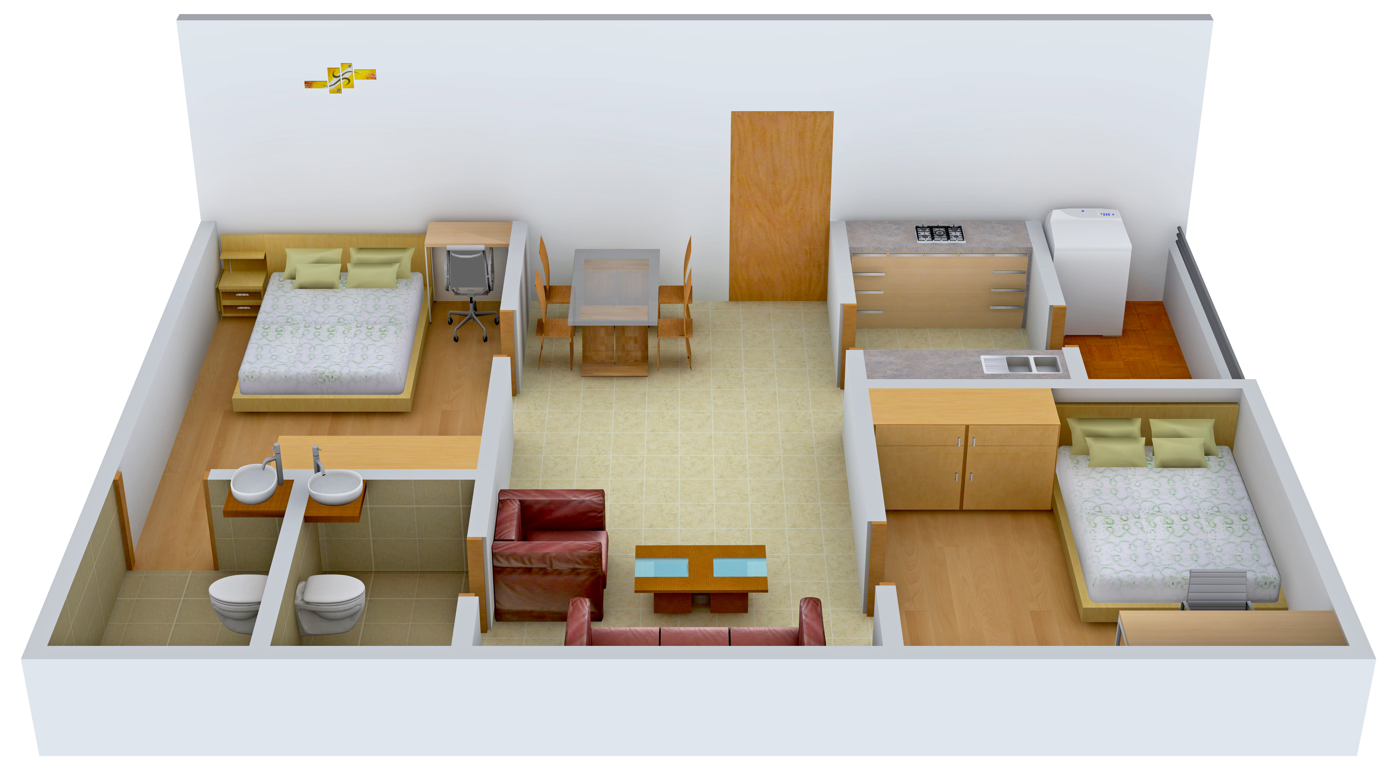 3DFloorPlan of Shravanthi Alpyne