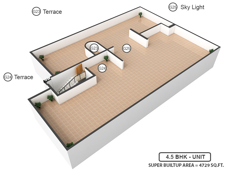 3DFloorPlan of Olympia Panache