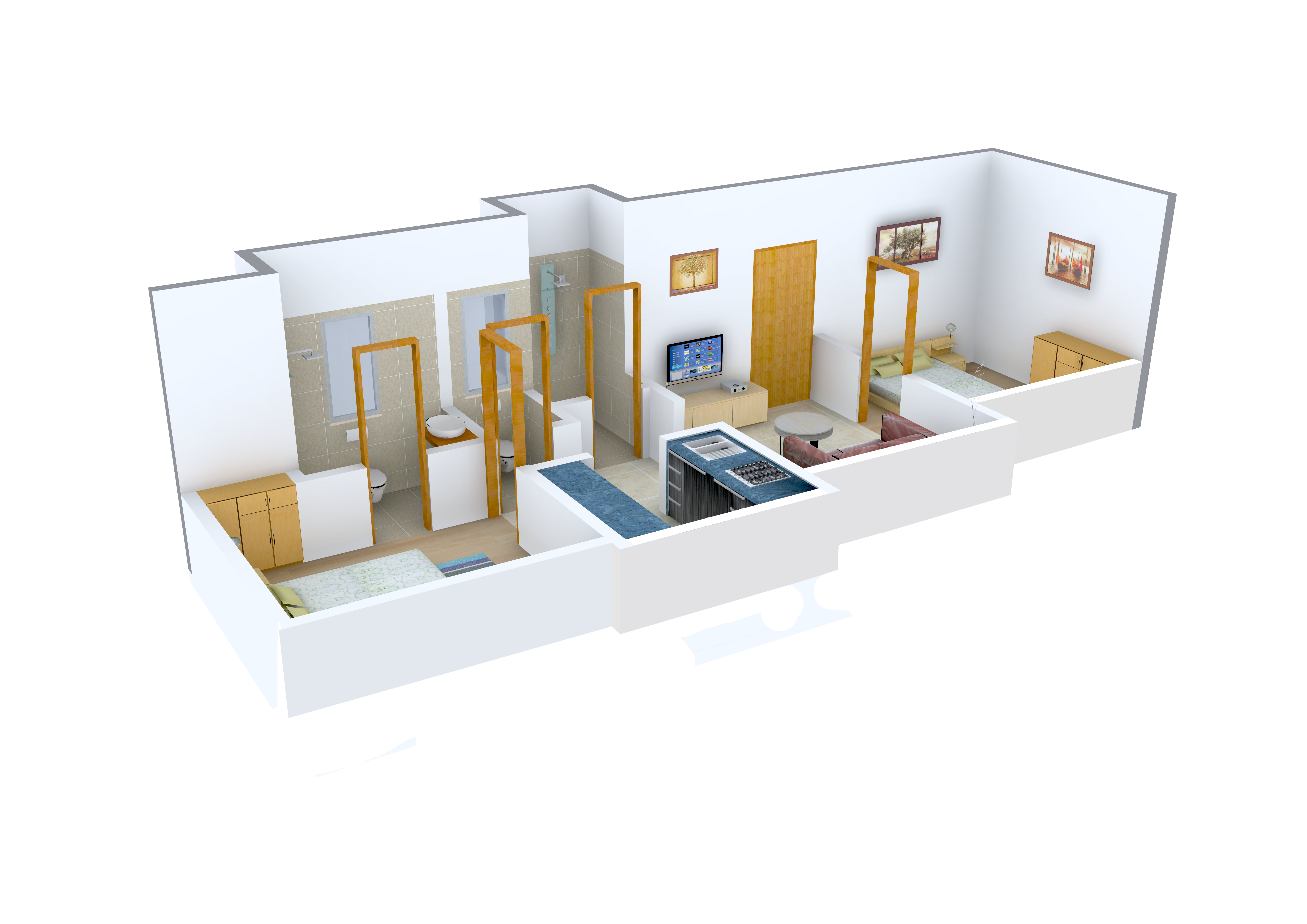 3DFloorPlan of Panvelkar Bhoomi