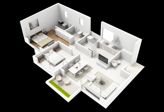 3DFloorPlan of Siddhashila Eira
