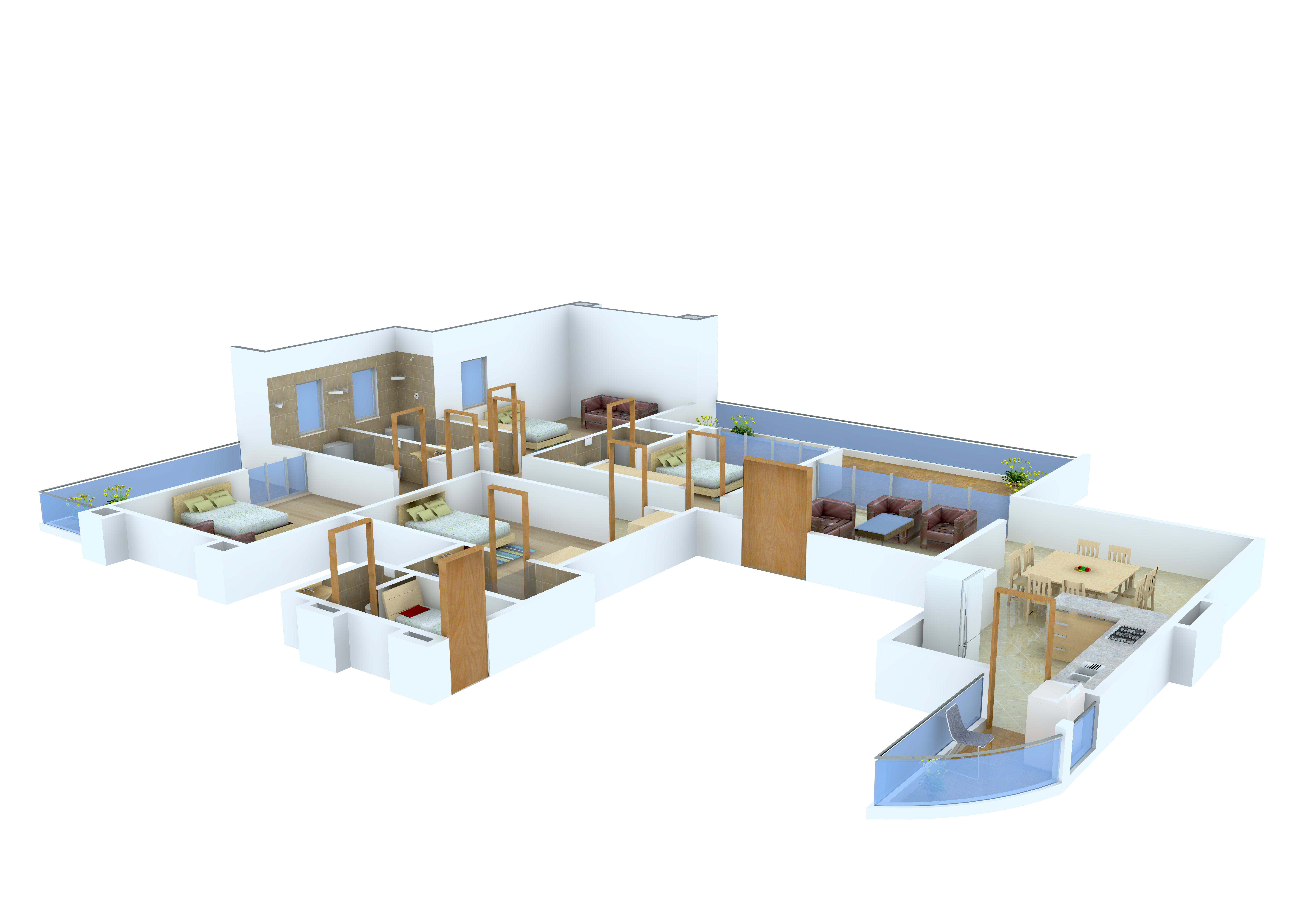 3DFloorPlan of Kor Exotica