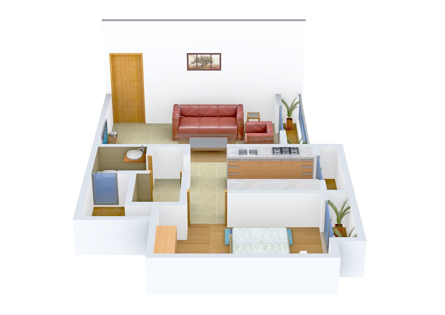 3DFloorPlan of Cosmos Zion