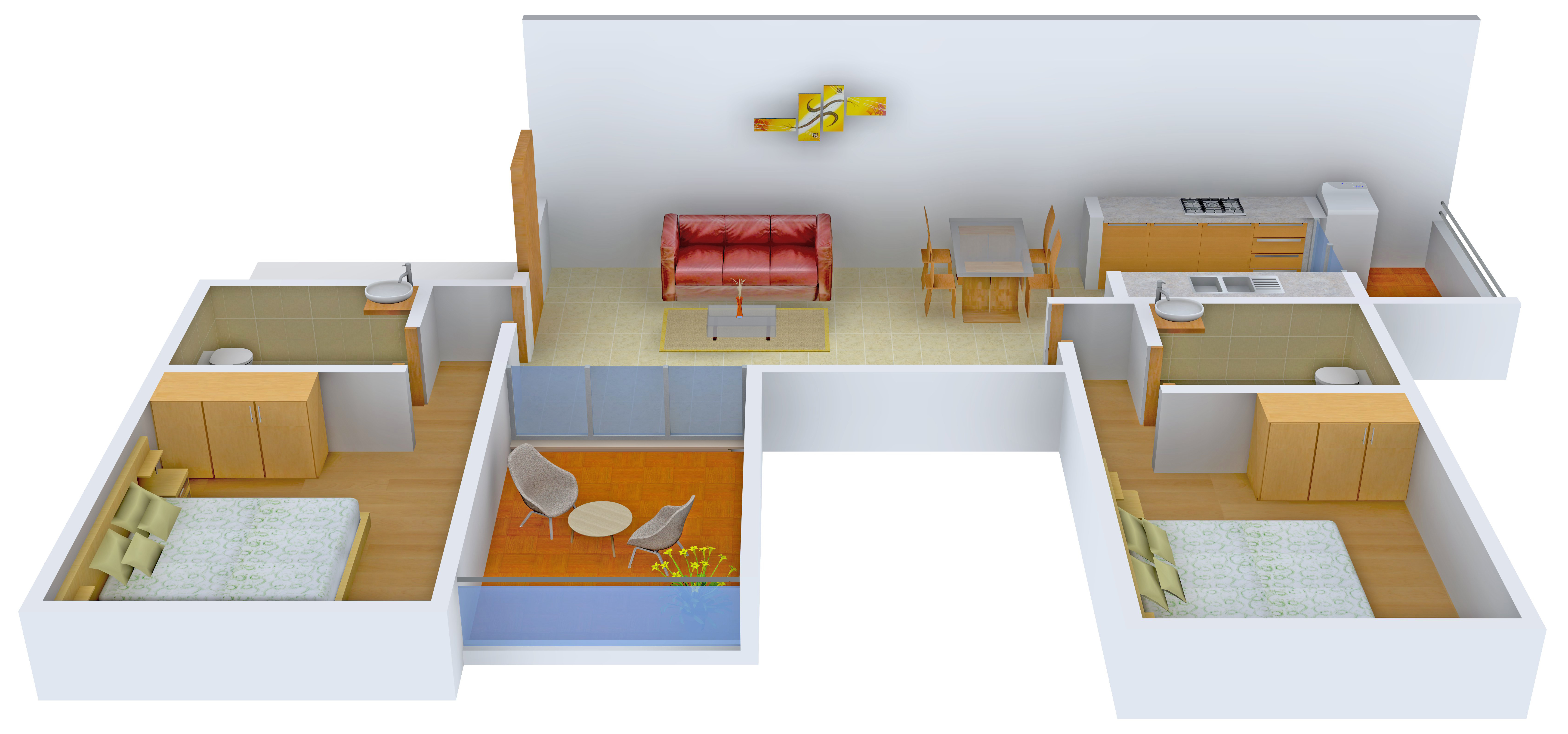 3DFloorPlan of Rasa Zephyr
