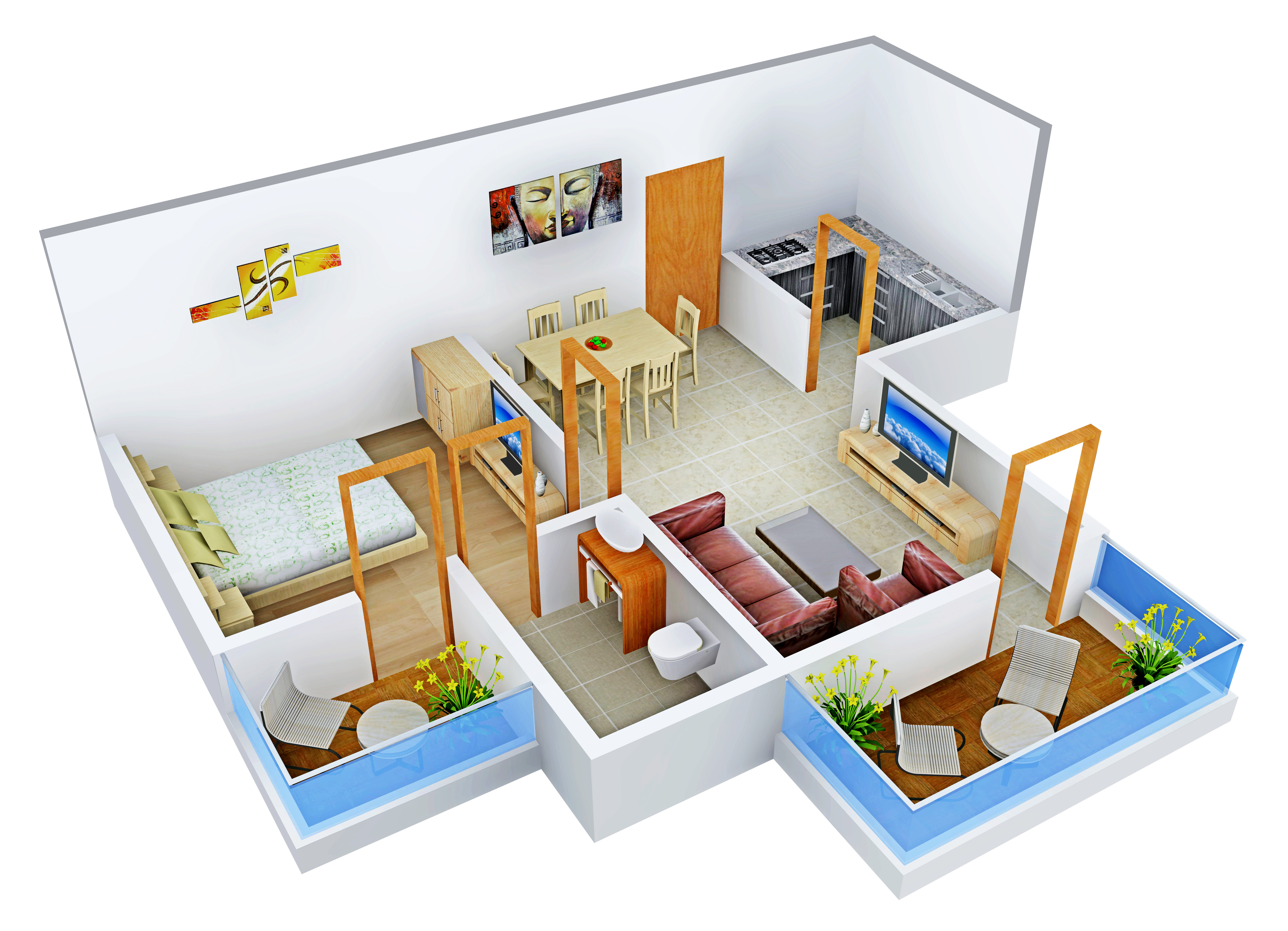 3DFloorPlan of Terra Heritage