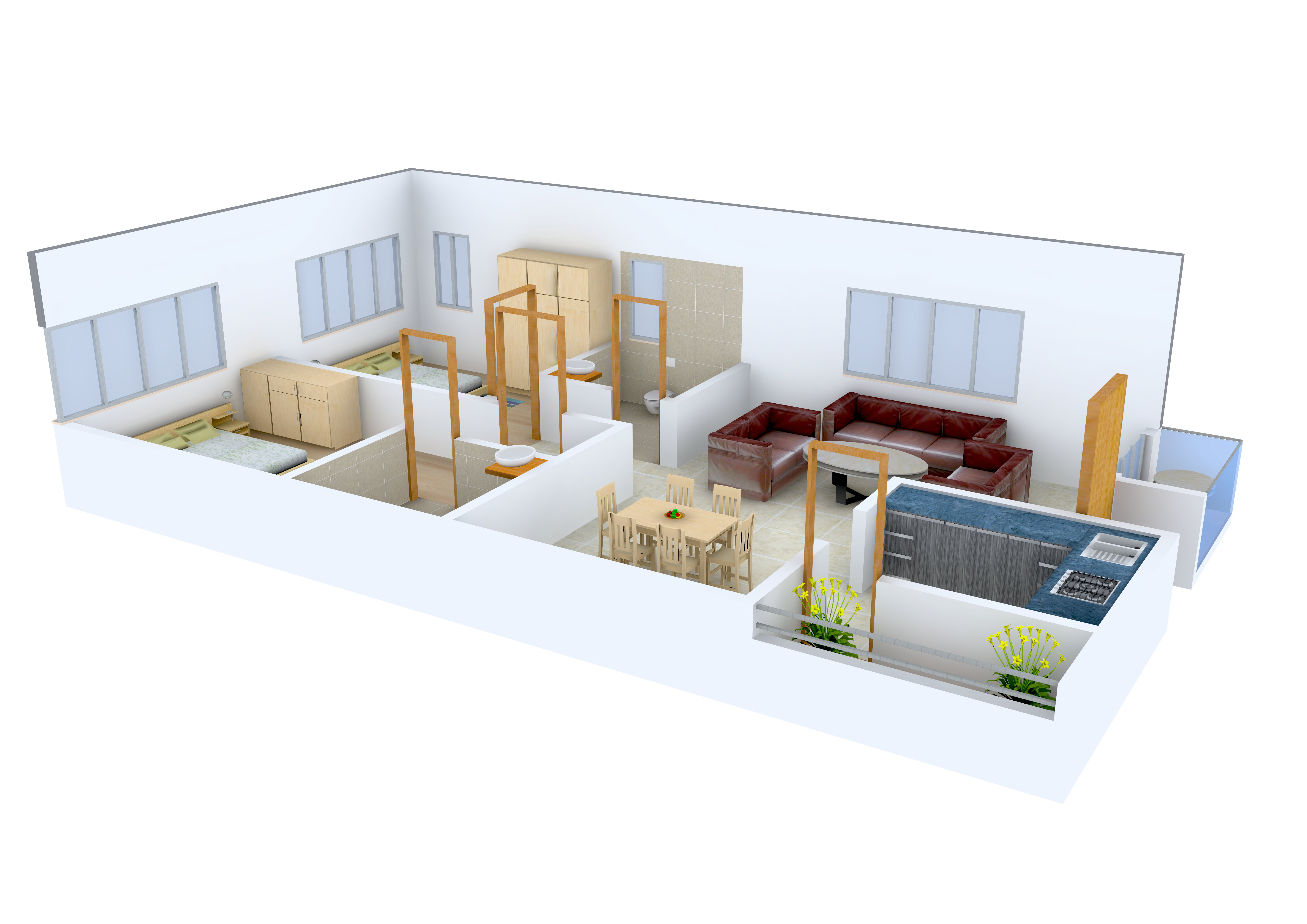 3DFloorPlan of Sunway Neville