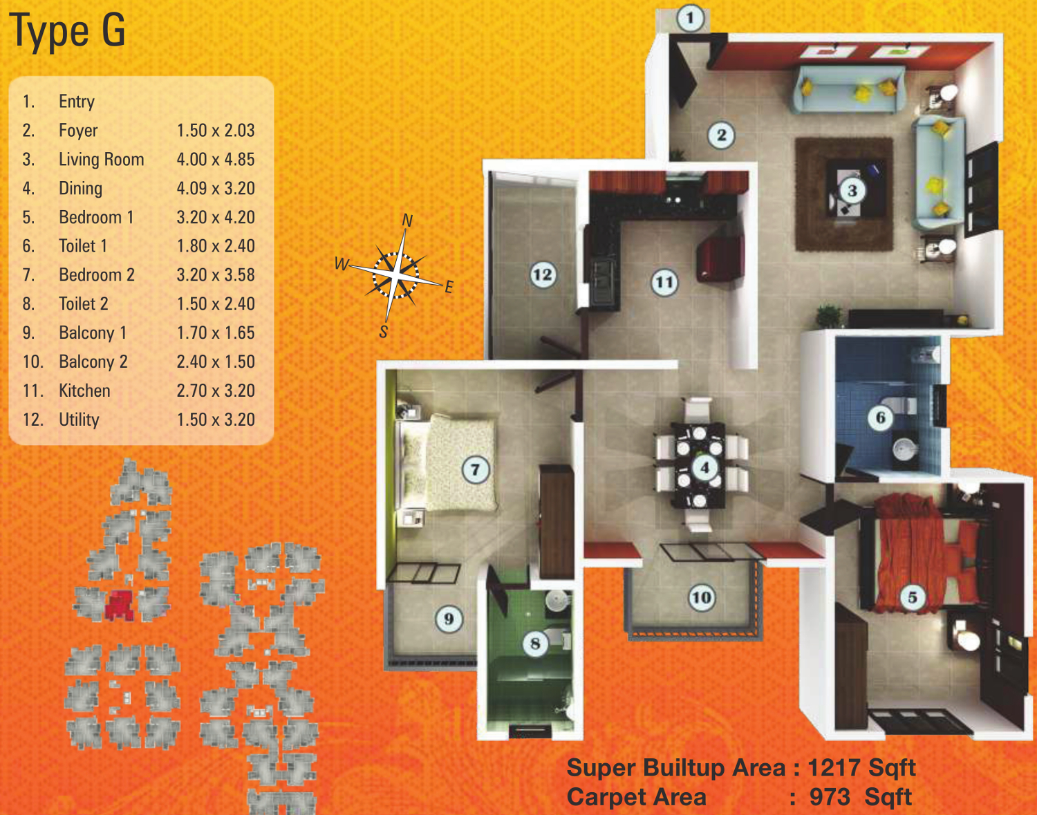 3DFloorPlan of Aratt Felicita
