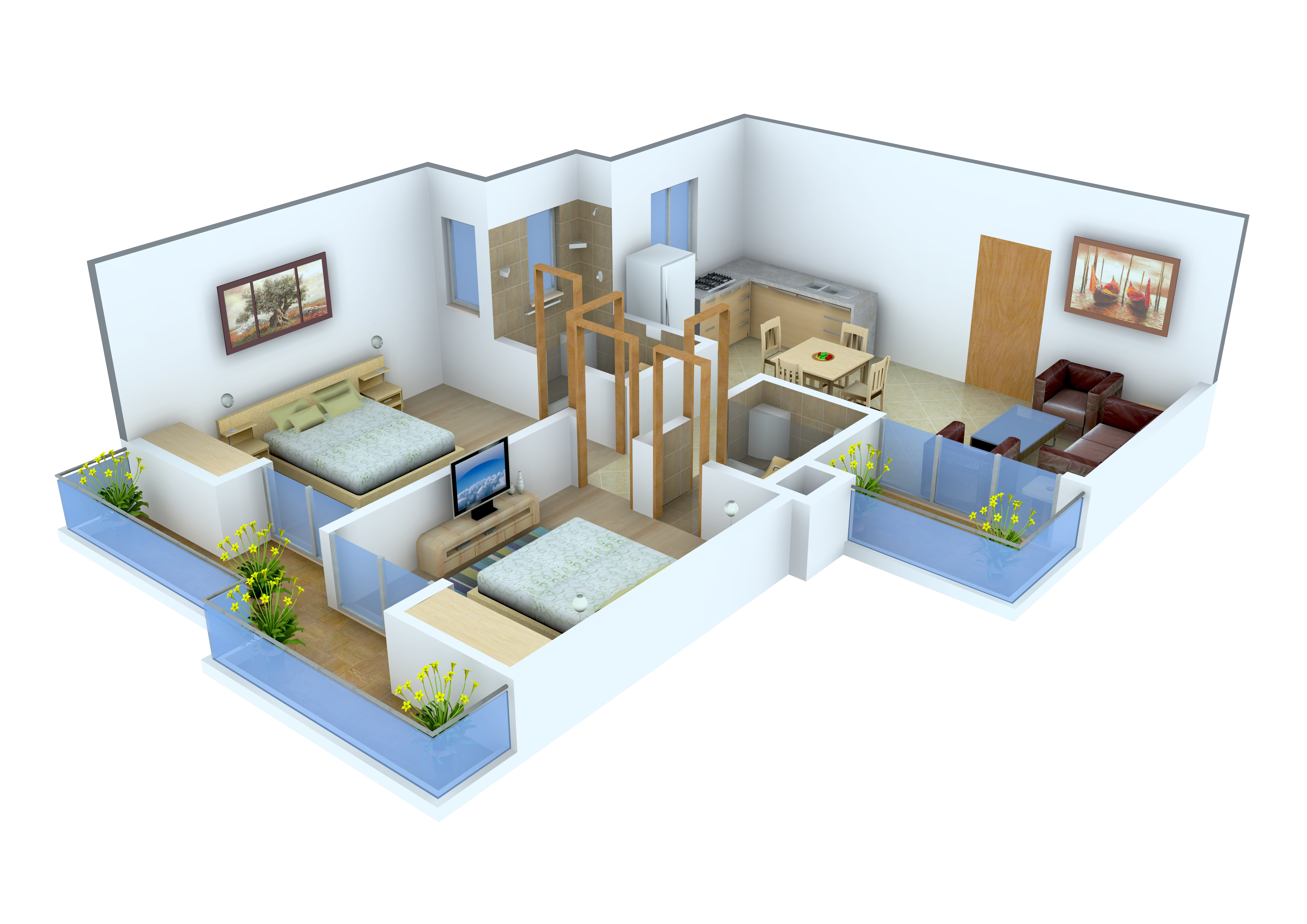 3DFloorPlan of AR Reflections