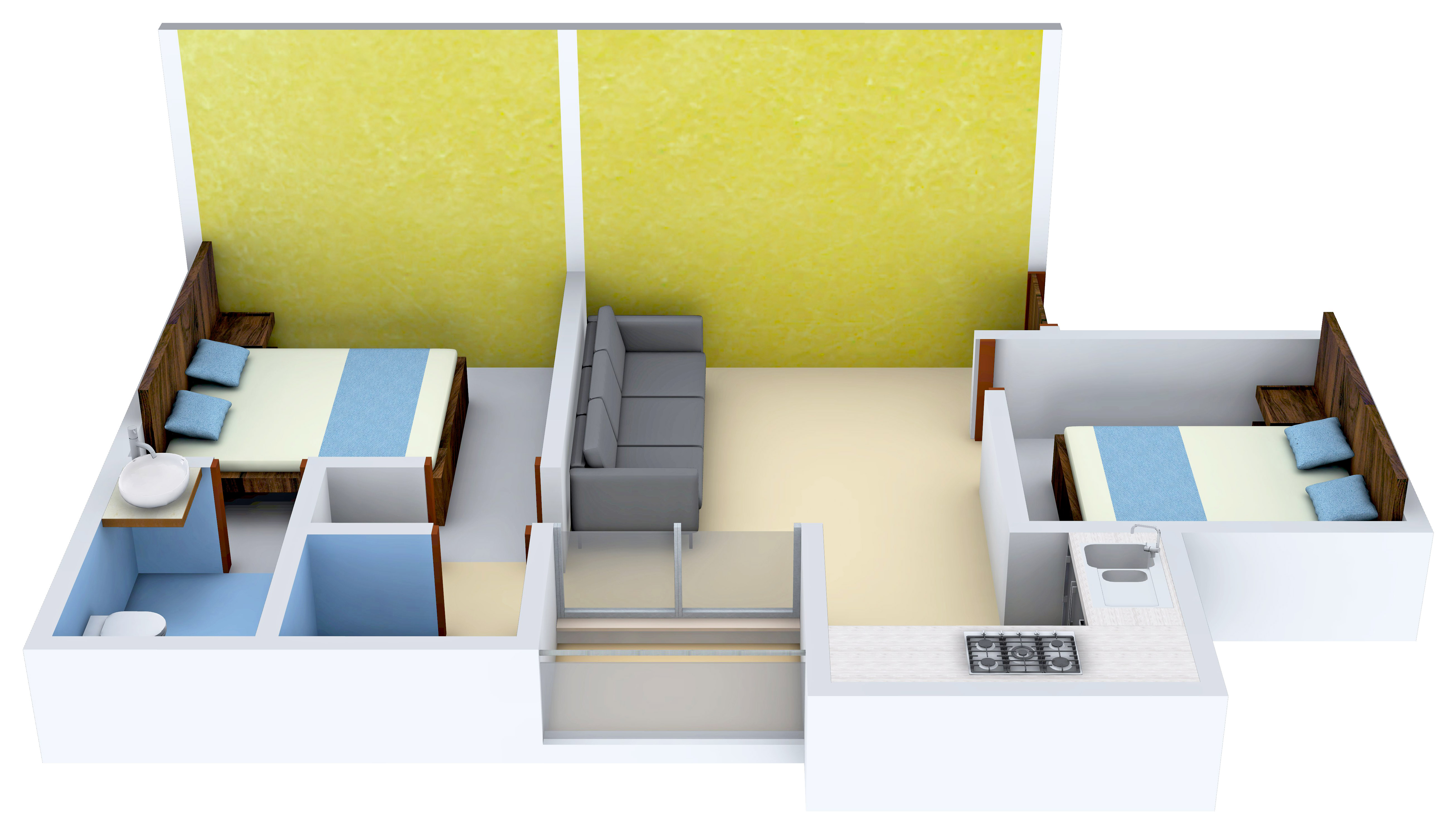 3DFloorPlan of Janaadhar Shubha