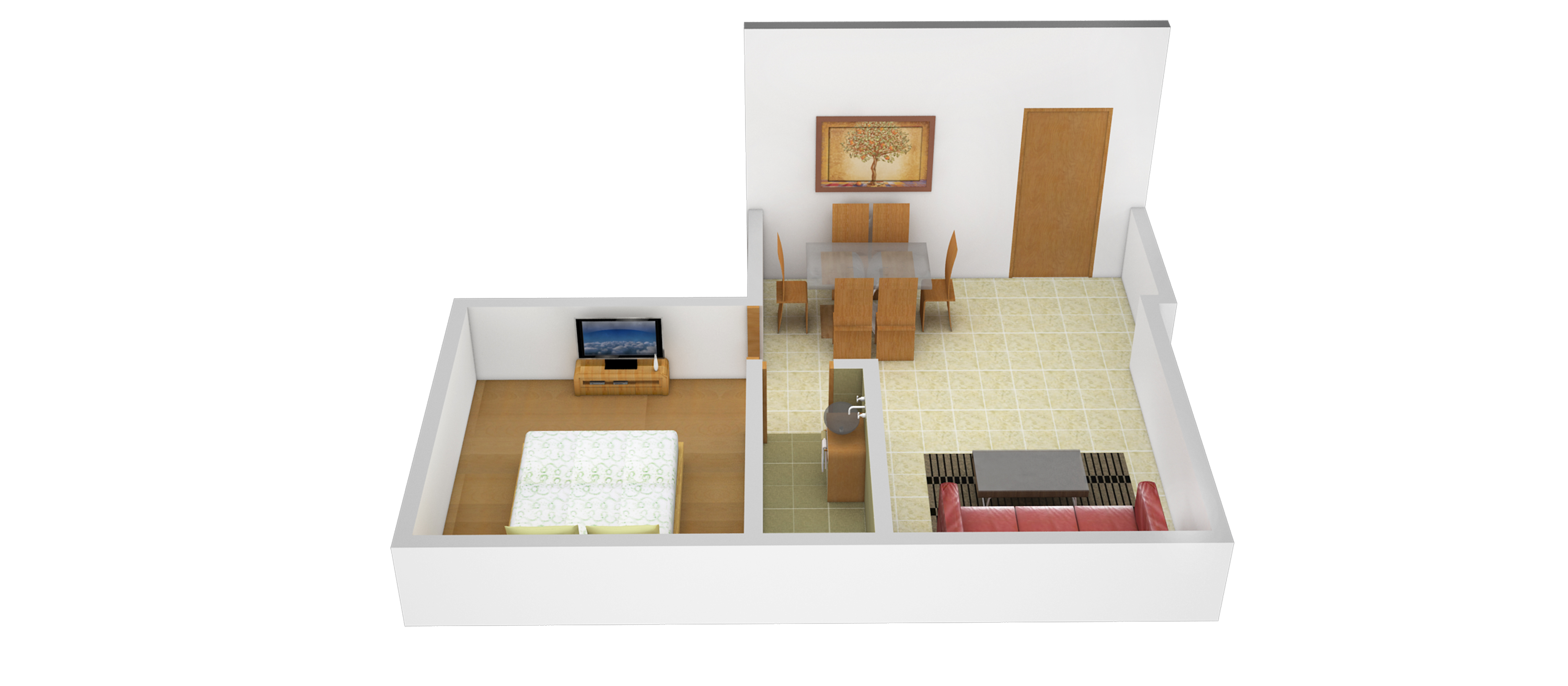 3DFloorPlan of Colorhomes Crest