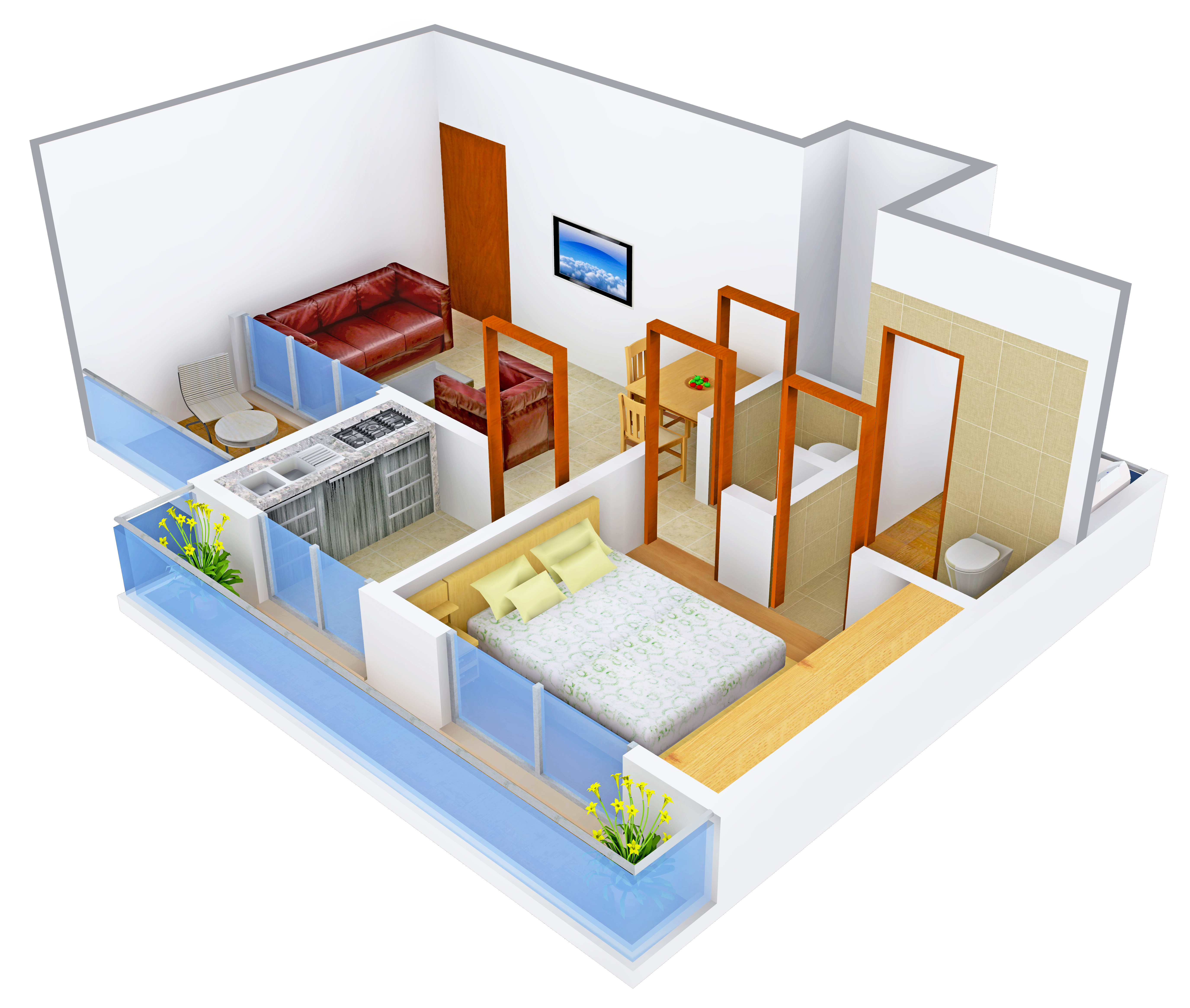 3DFloorPlan of GHP Casa