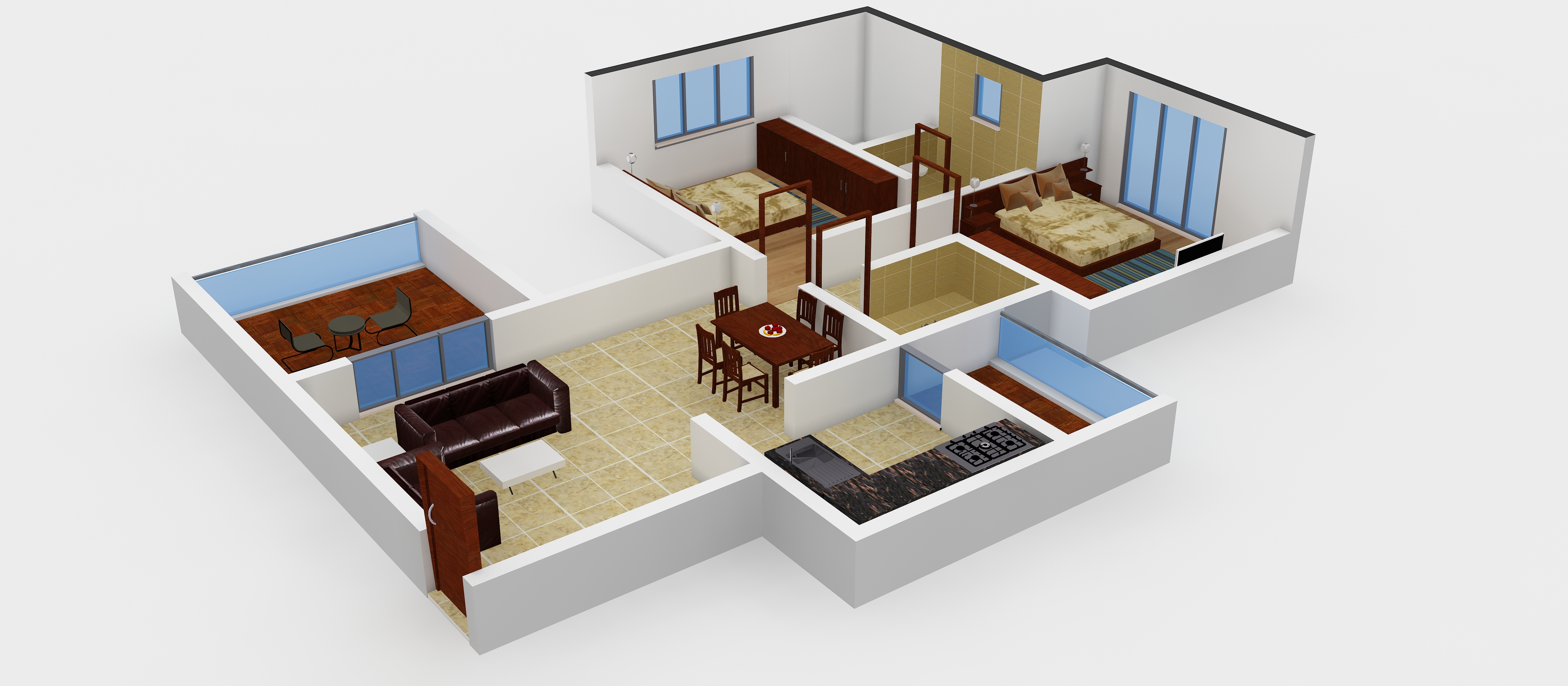 3DFloorPlan of Rawat Capstone