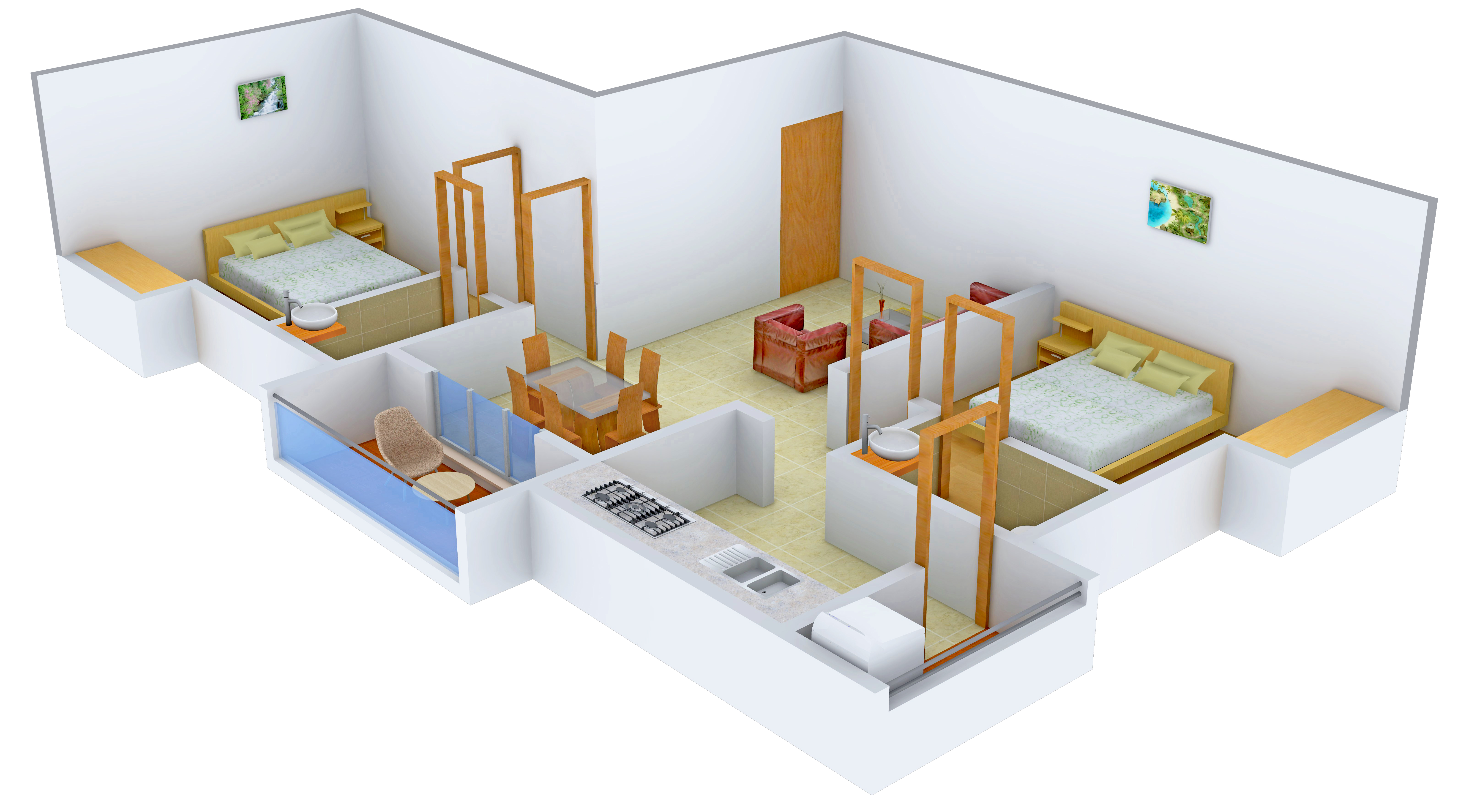 3DFloorPlan of SRM Krishna
