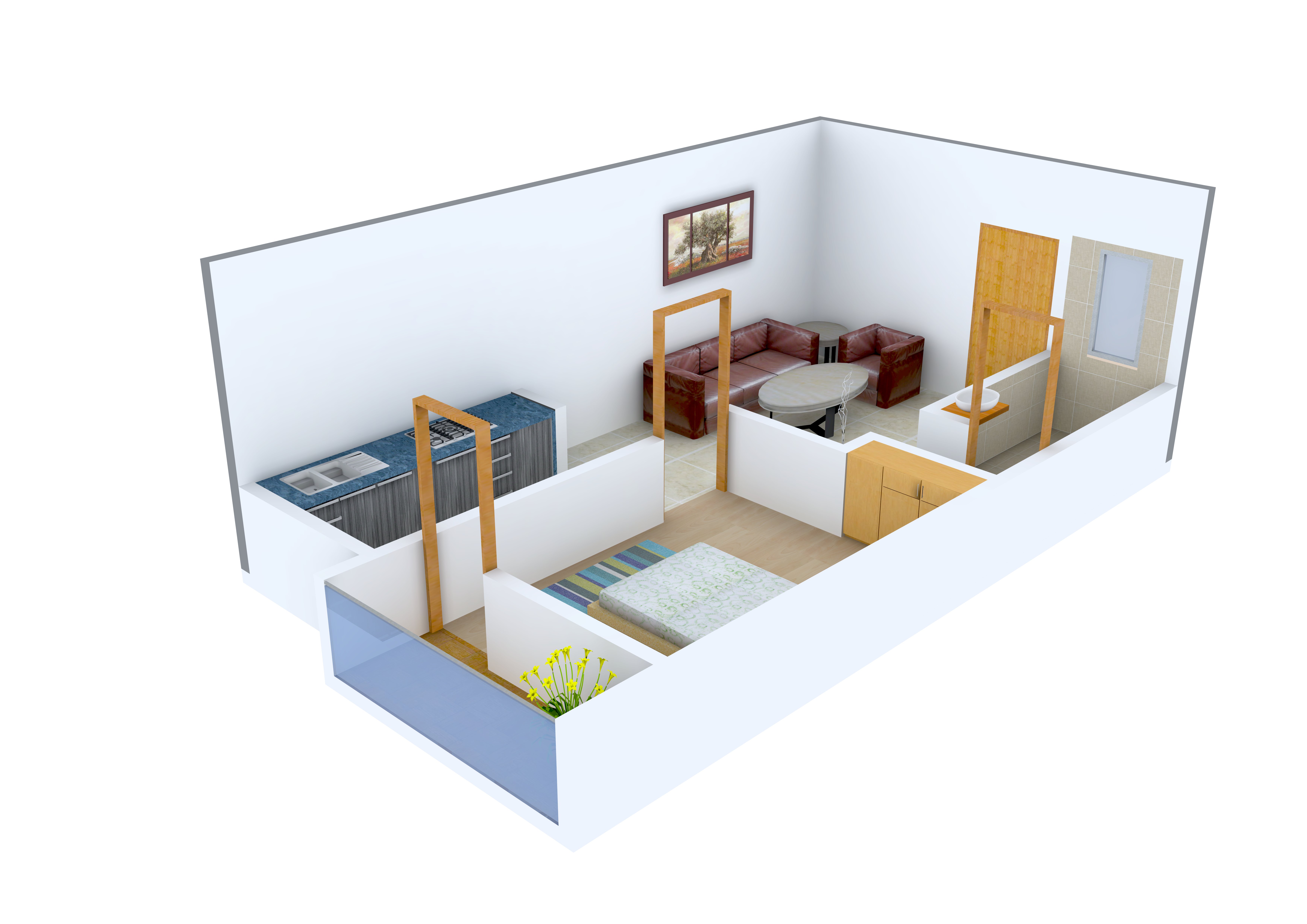 3DFloorPlan of EGB Sangamam