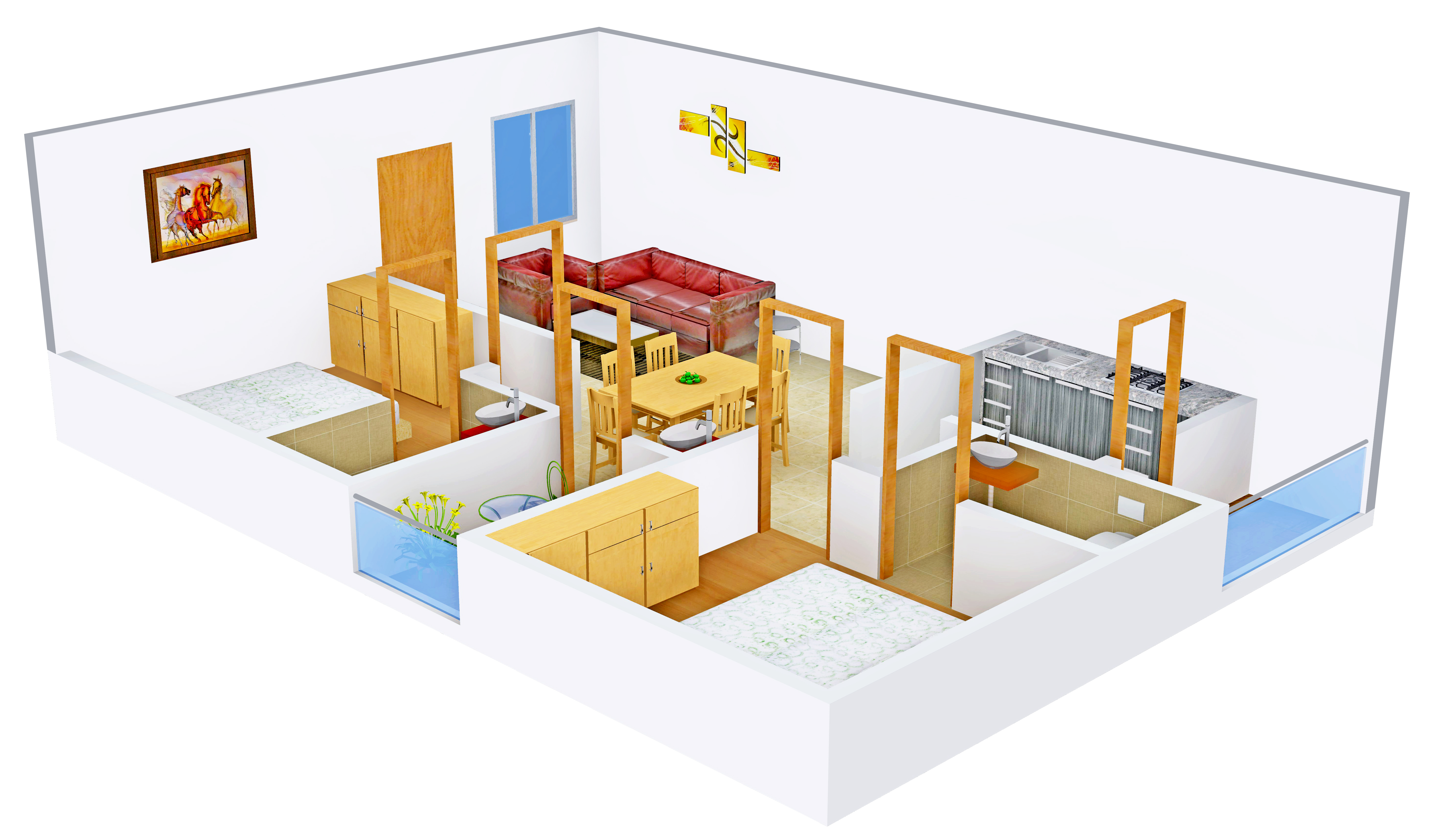 3DFloorPlan of Nestcon Orchid
