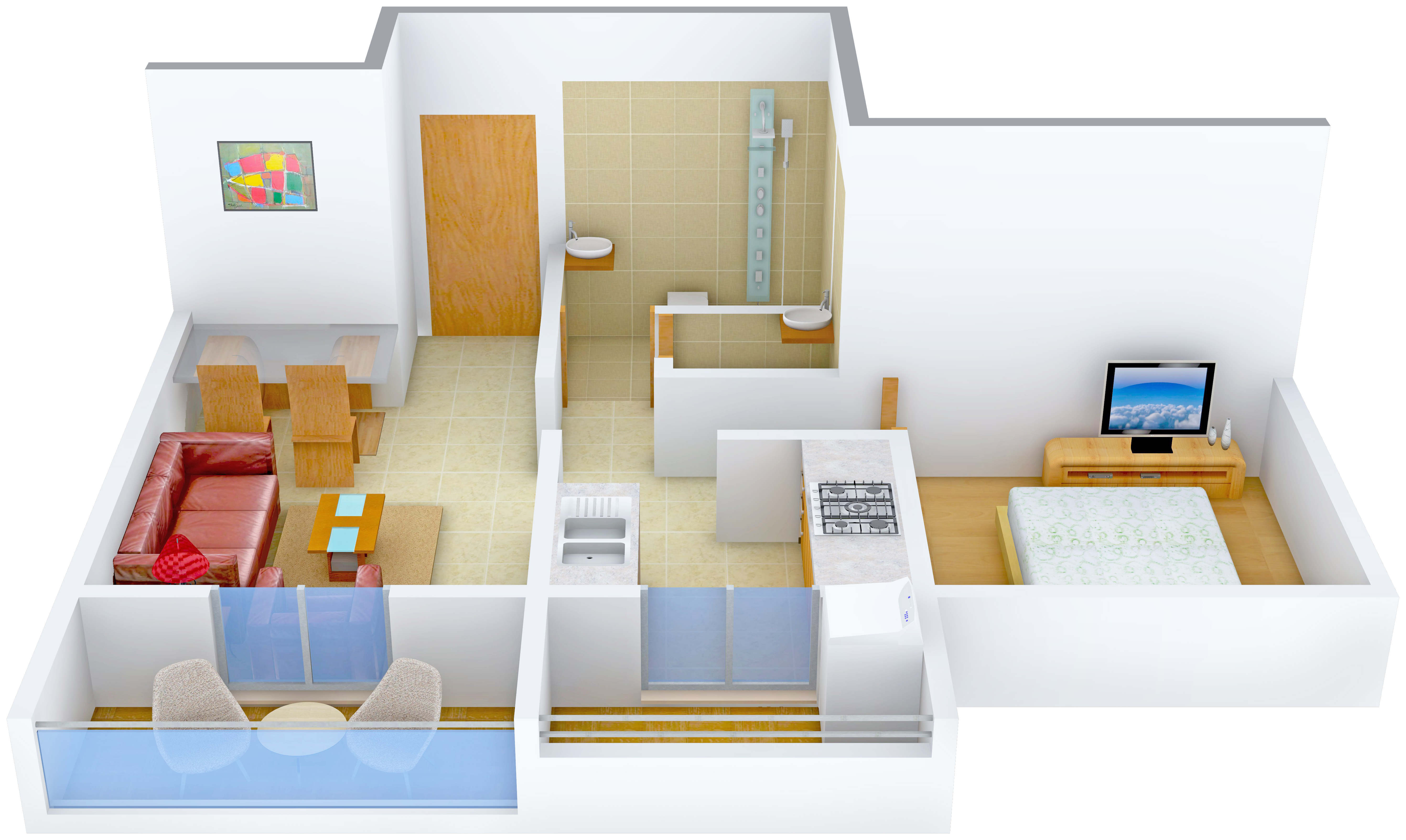 3DFloorPlan of Satyam Florence