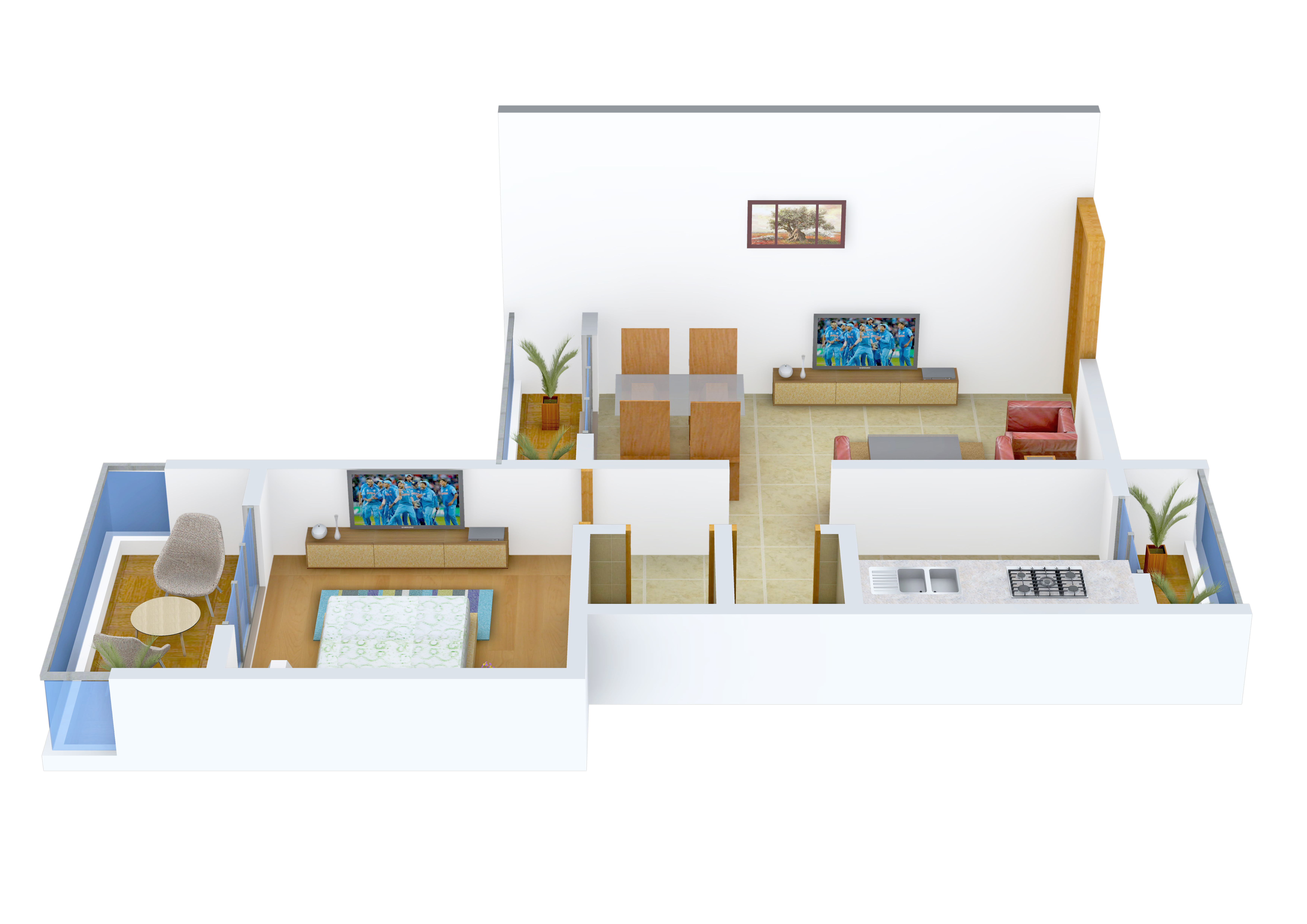 3DFloorPlan of Platinum SM Plaza
