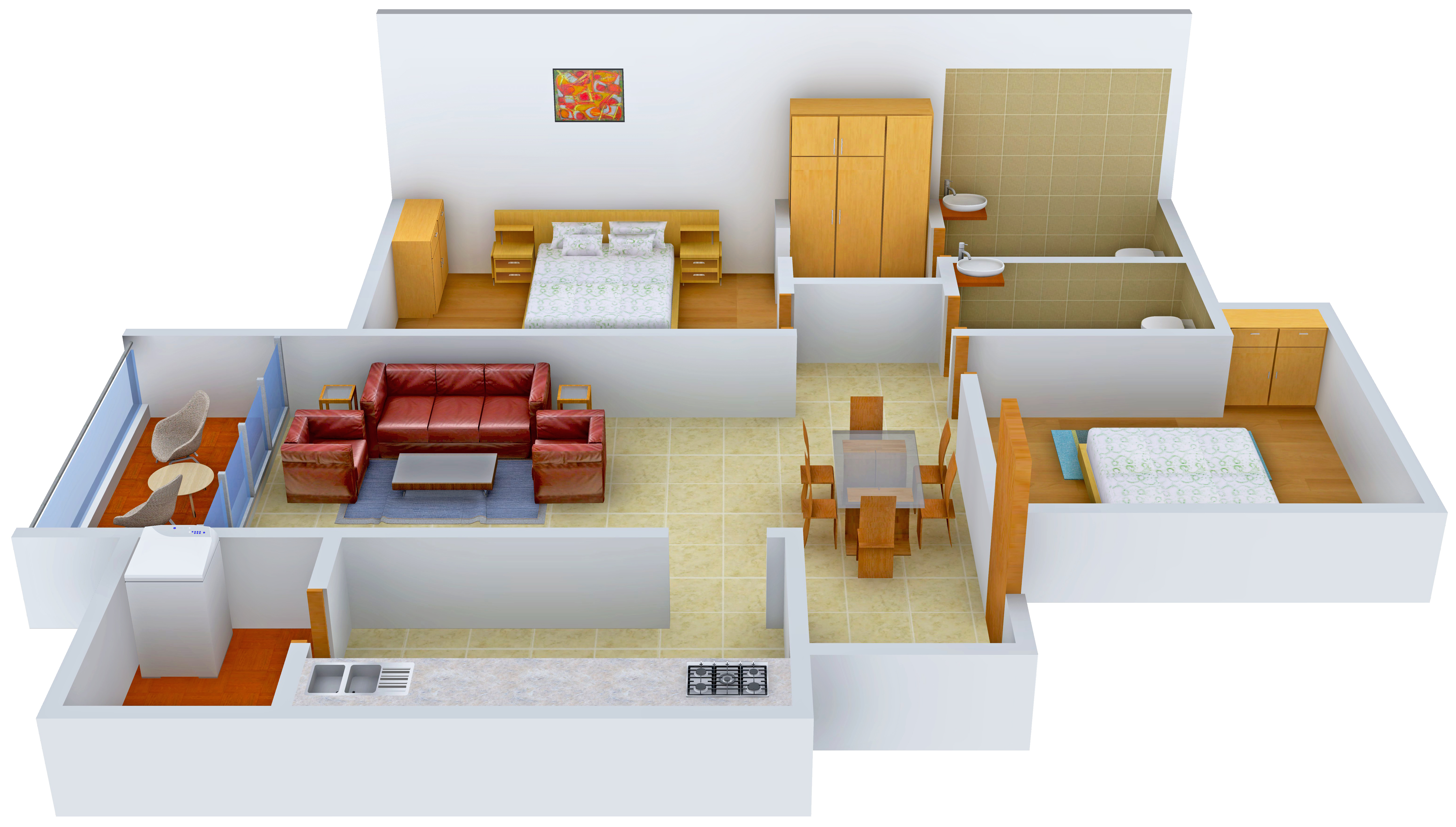 3DFloorPlan of Prithvi Thirumala Anemone