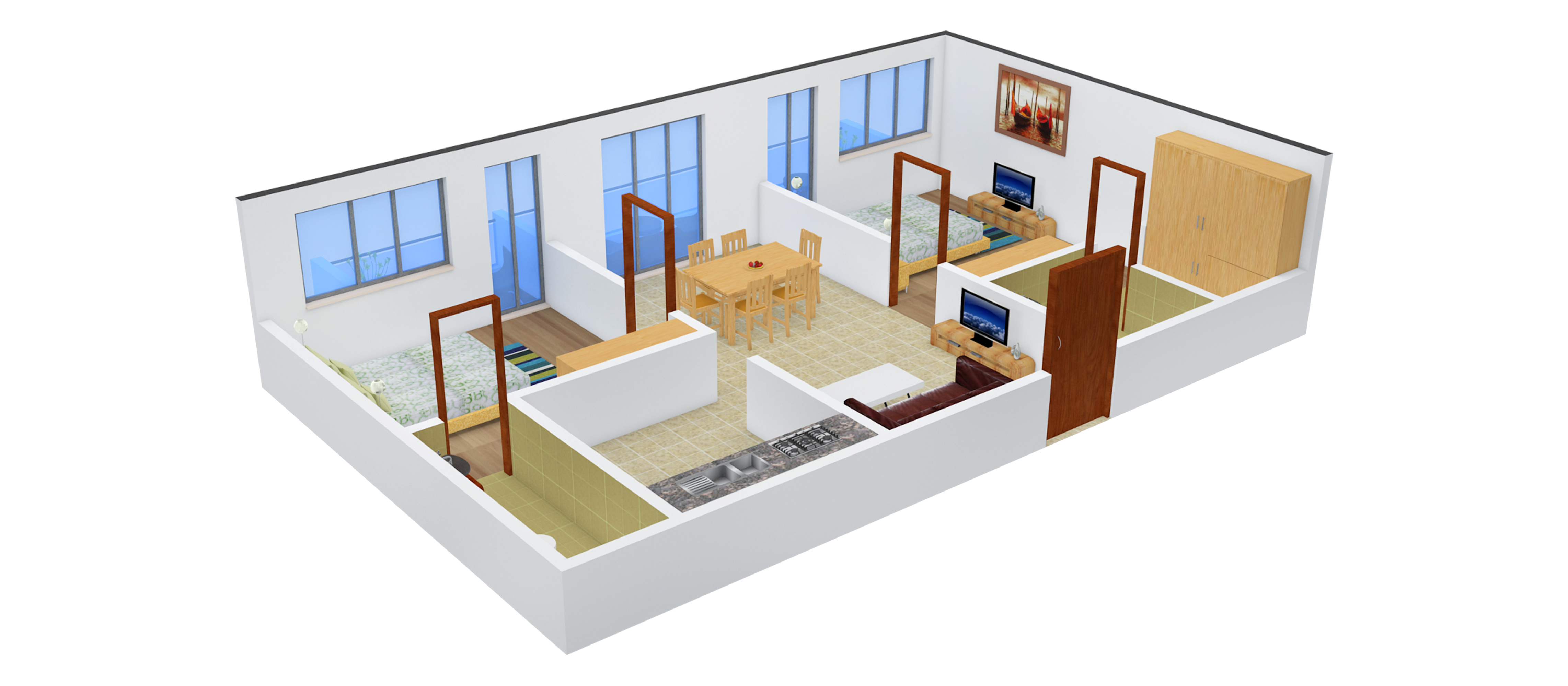 3DFloorPlan of Radiant Heritage