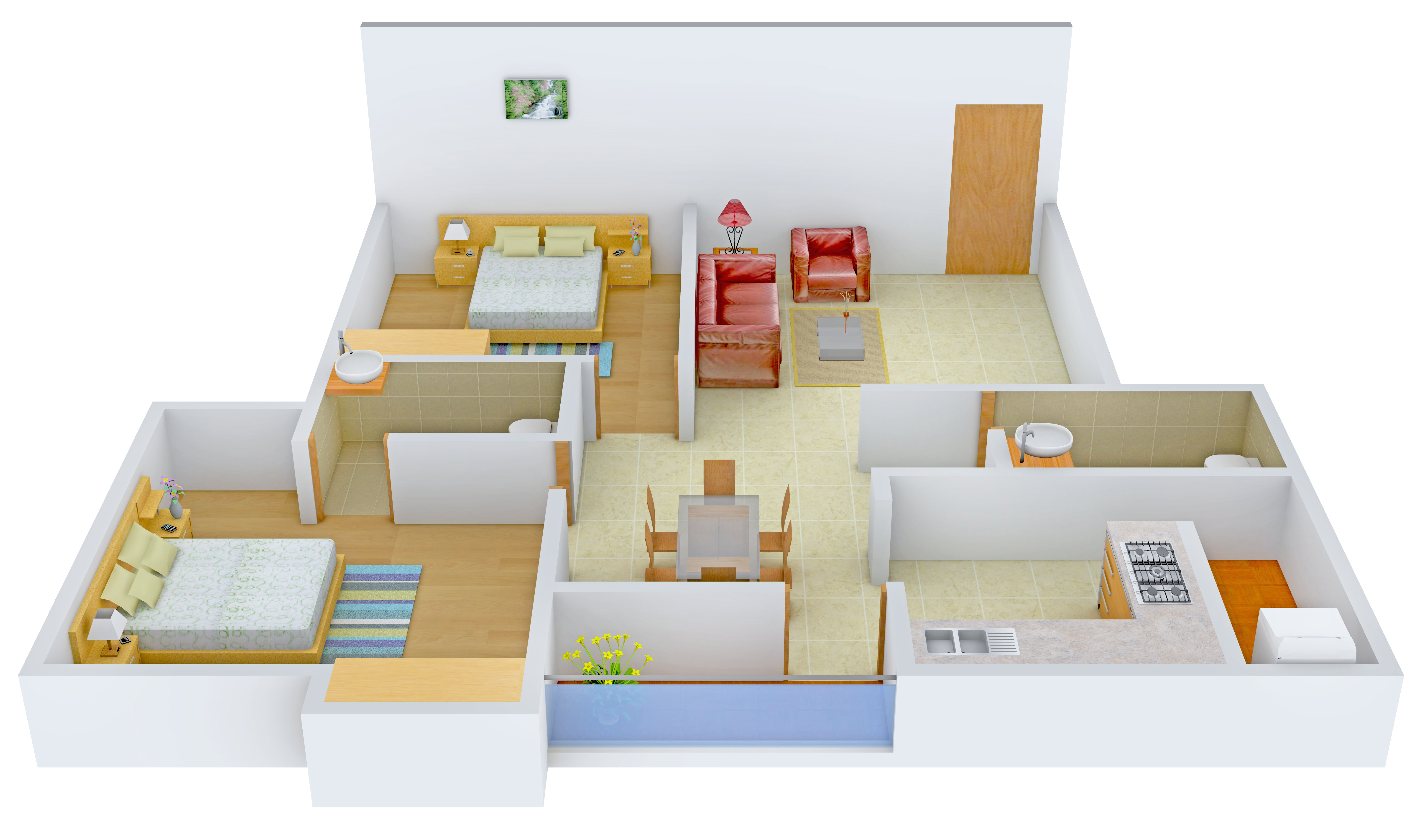 3DFloorPlan of AR SM Signature