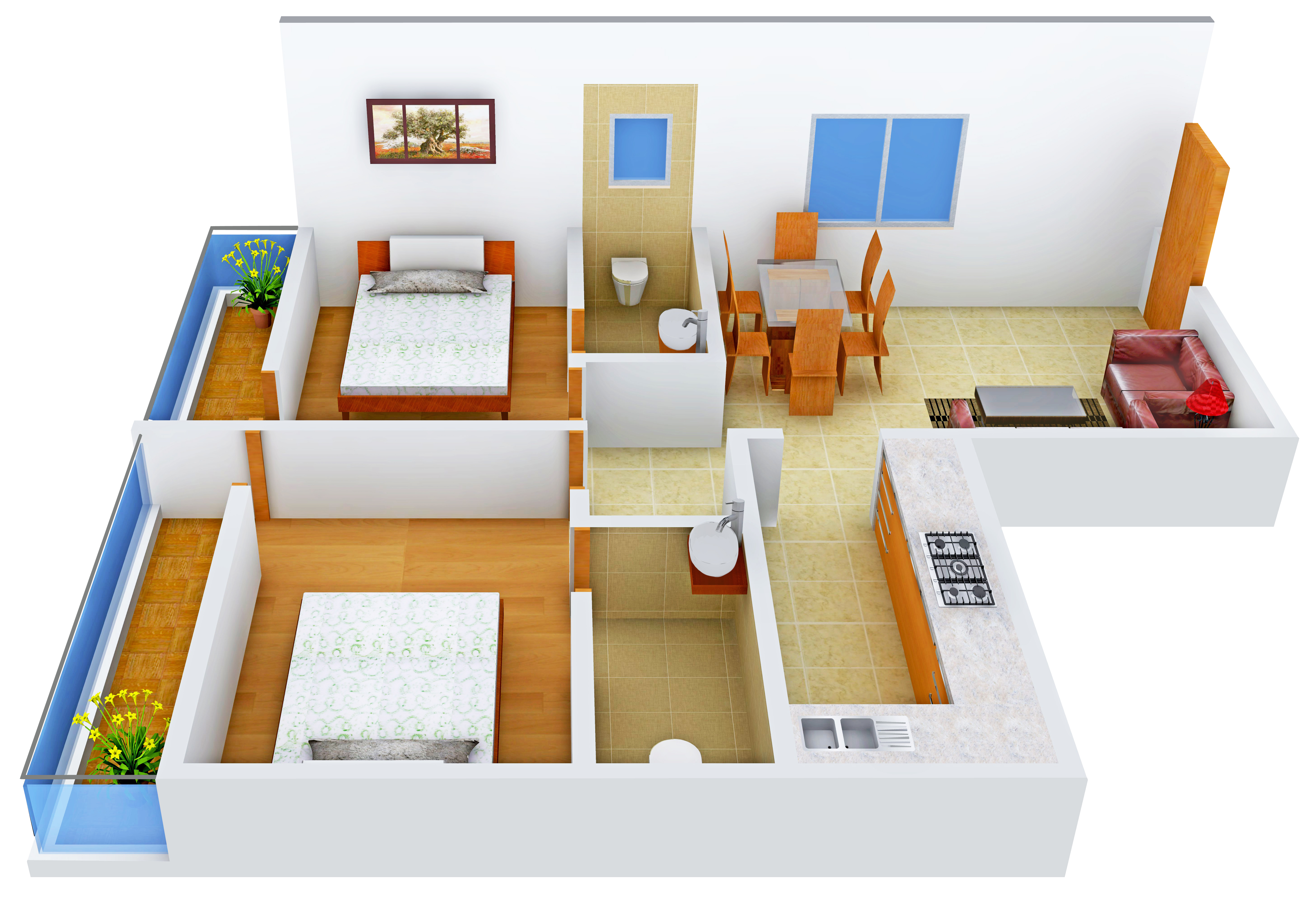 3DFloorPlan of AR SM Signature
