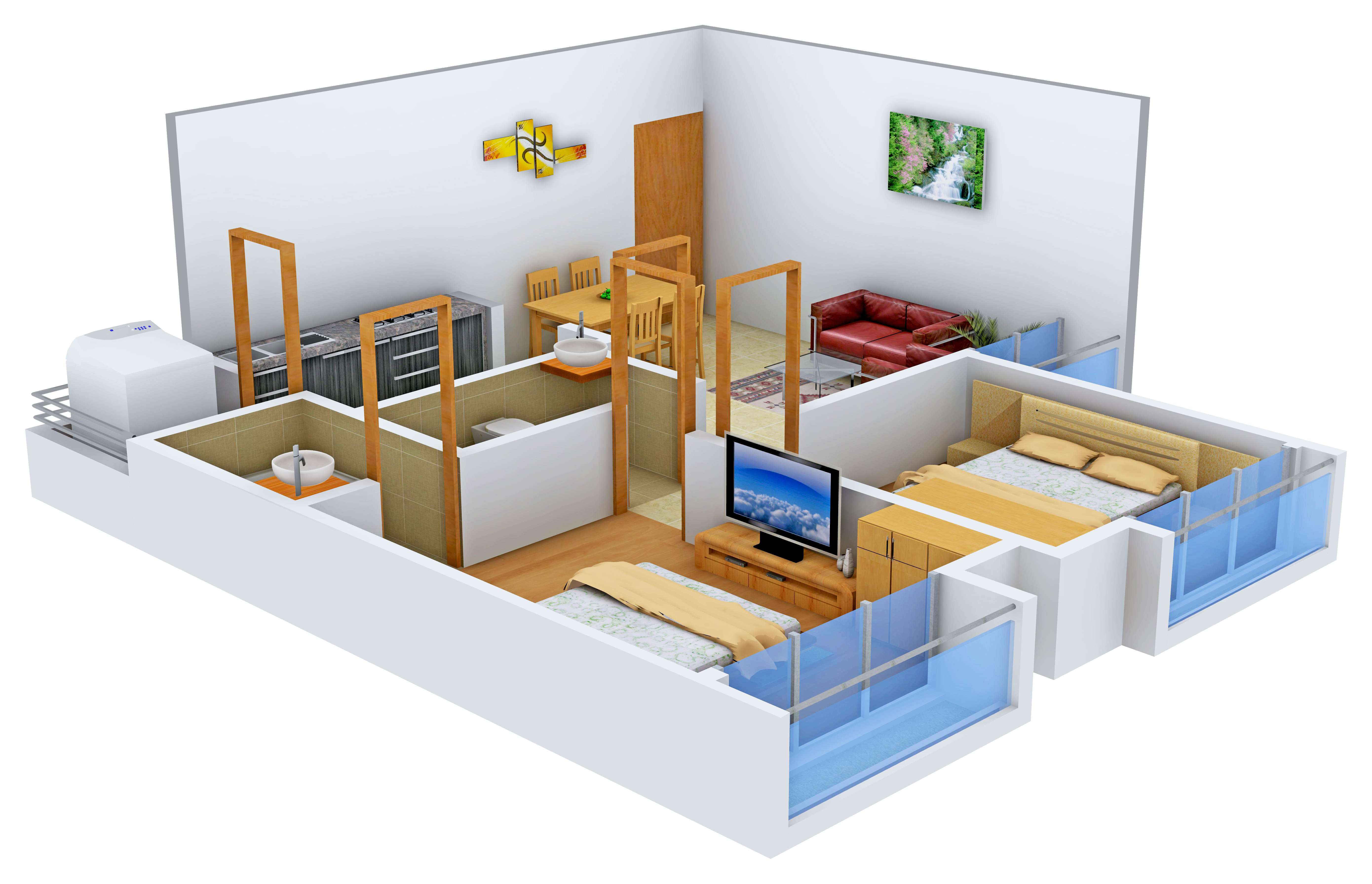 3DFloorPlan of Sun Optima