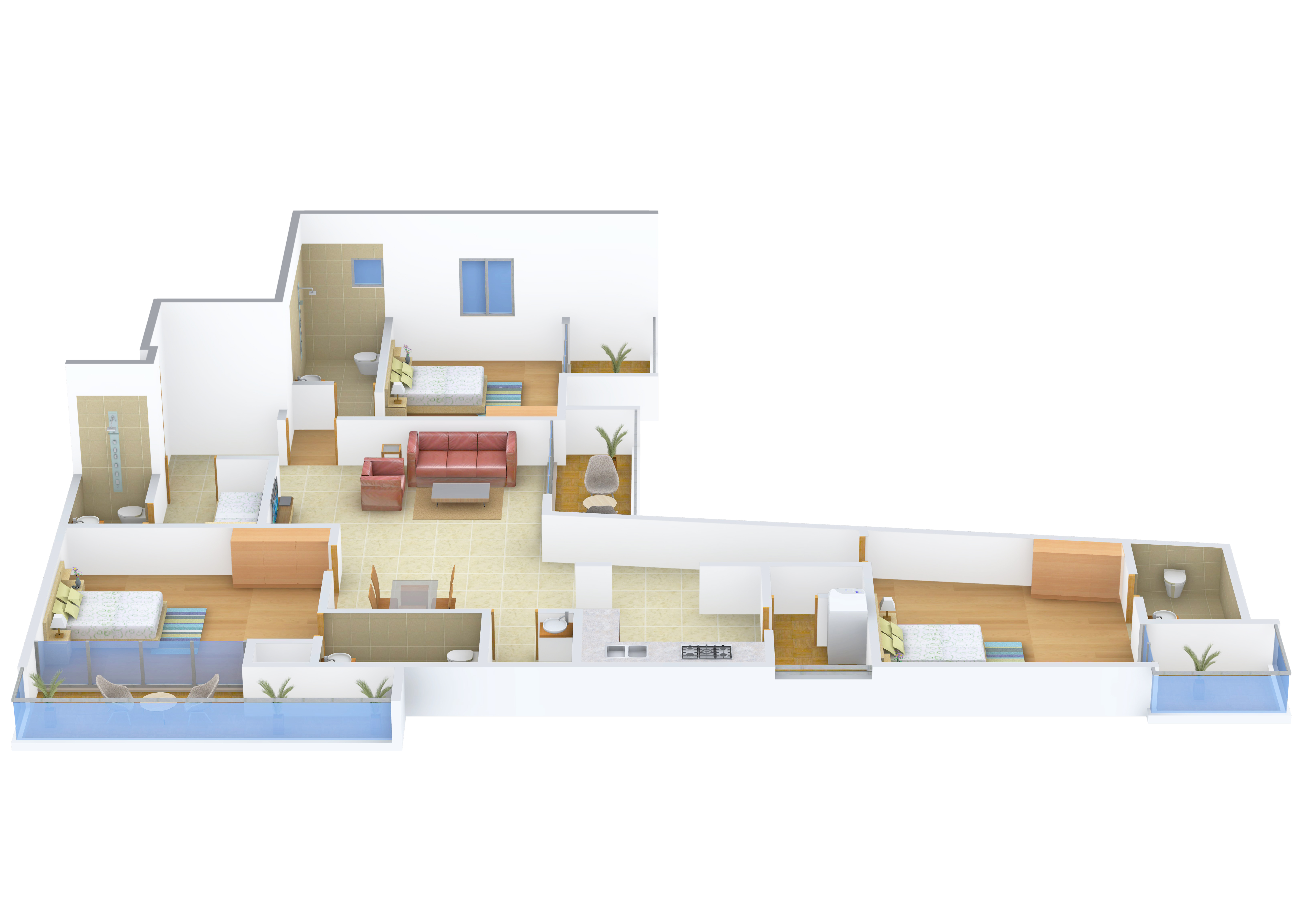 3DFloorPlan of Arge Helios