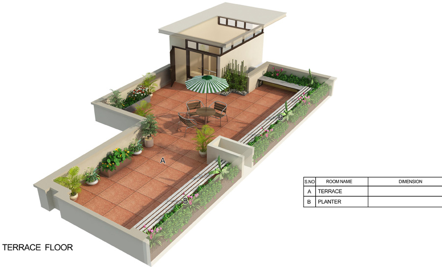 Terrace Floor Plan