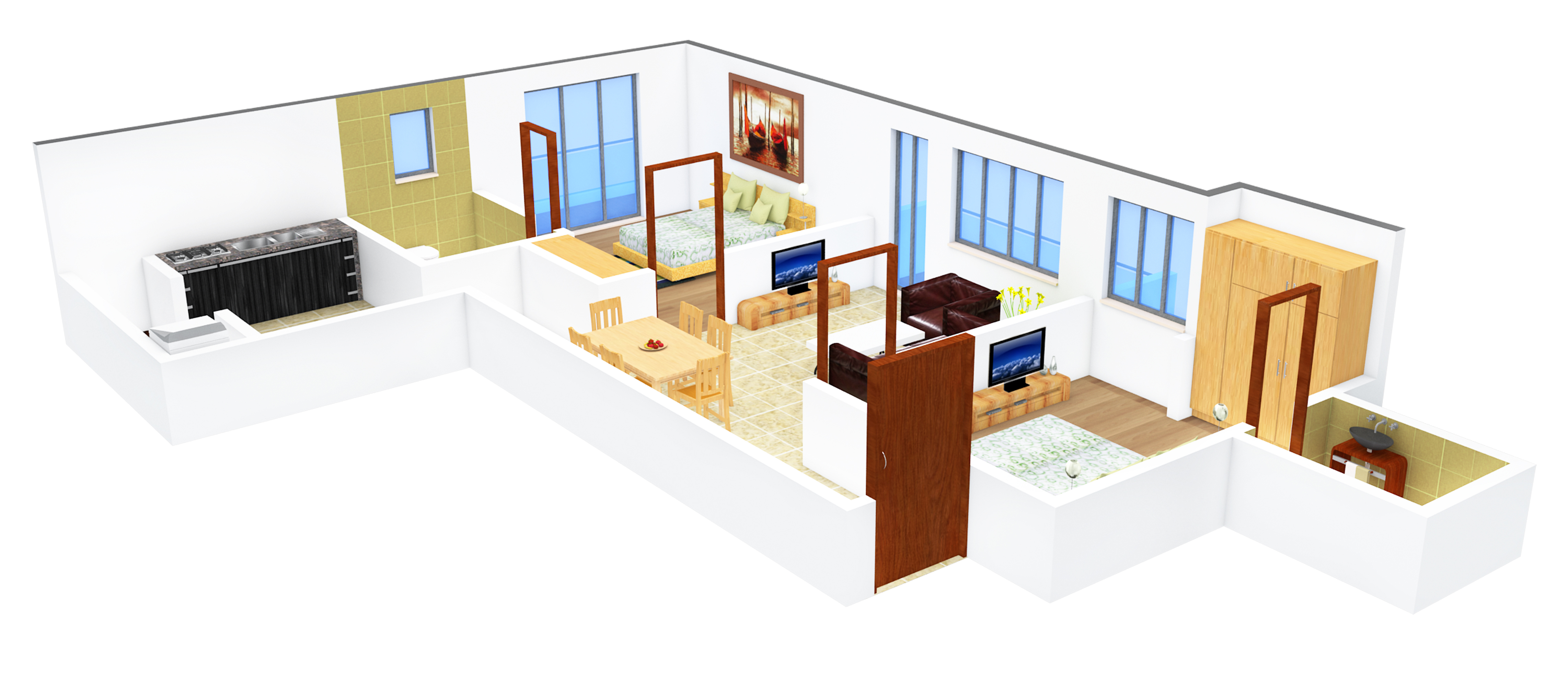 3DFloorPlan of Arasur Raghava