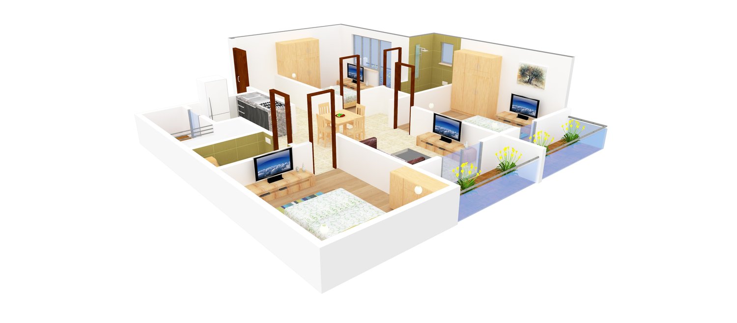 3DFloorPlan of Northgate Thousand Lights