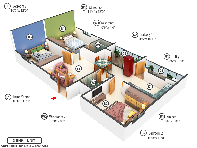 3DFloorPlan of DS Max Savior