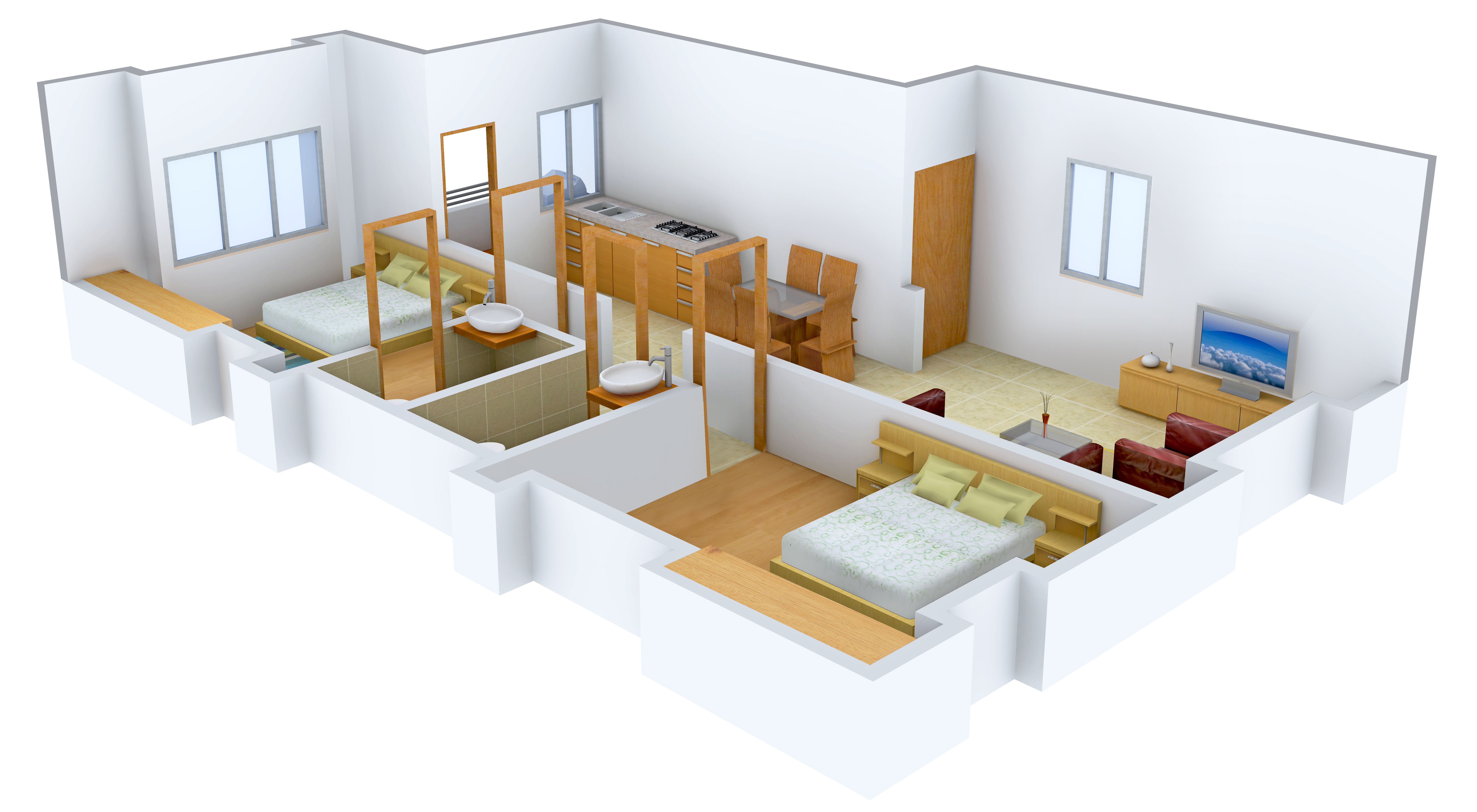 3DFloorPlan of Gaikwad Vaidehi Vista