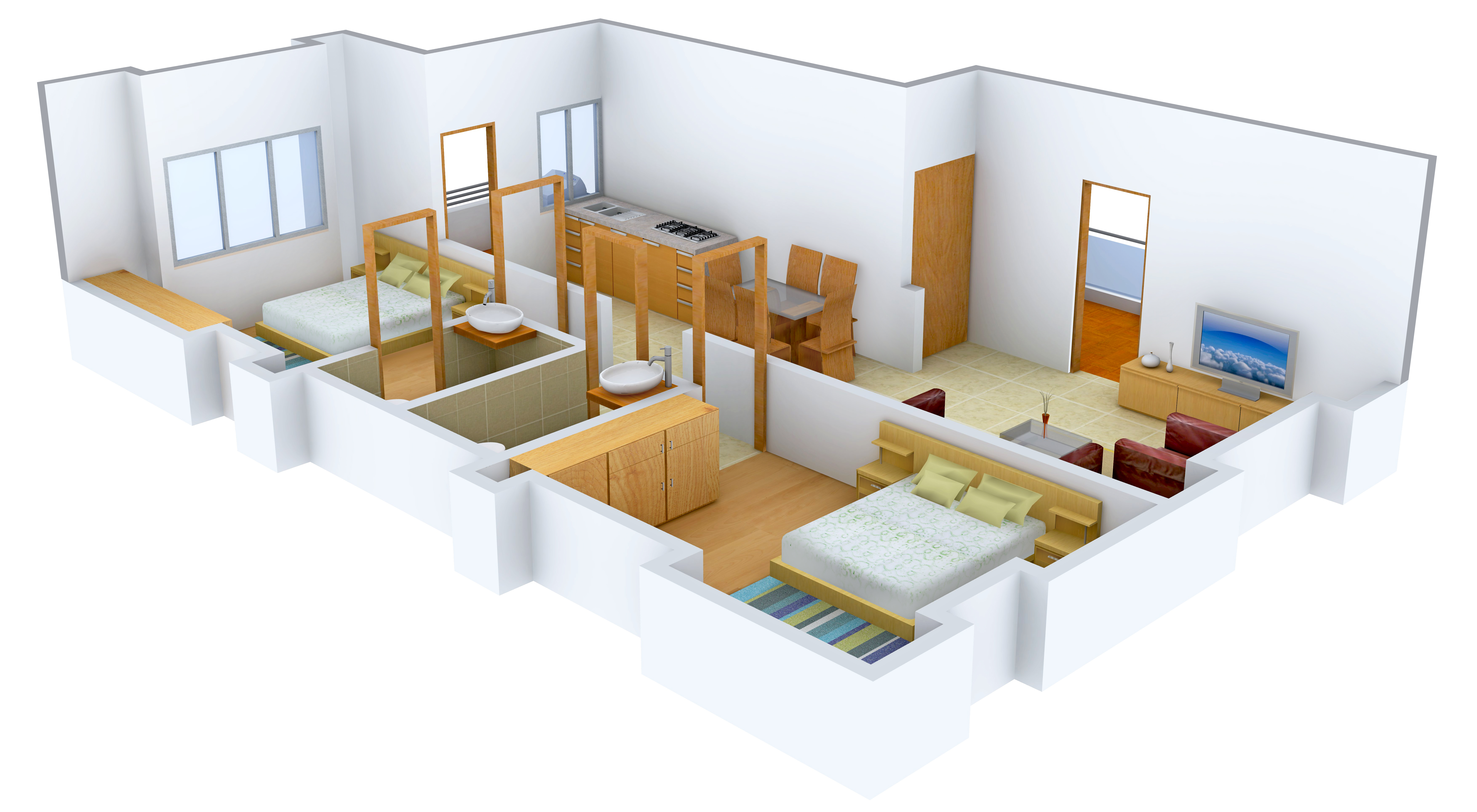 3DFloorPlan of Gaikwad Vaidehi Vista