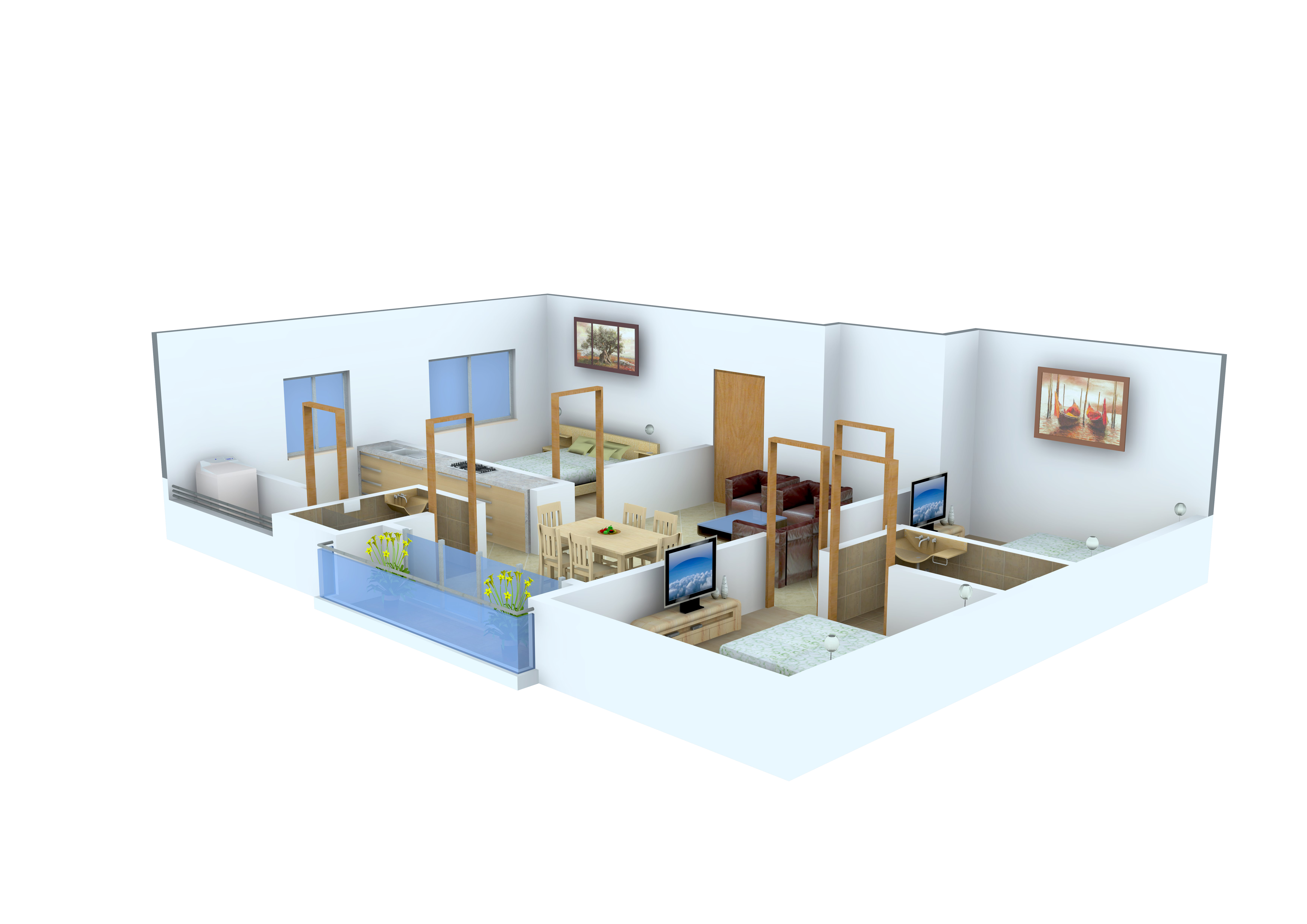 3DFloorPlan of Arasur Ampal