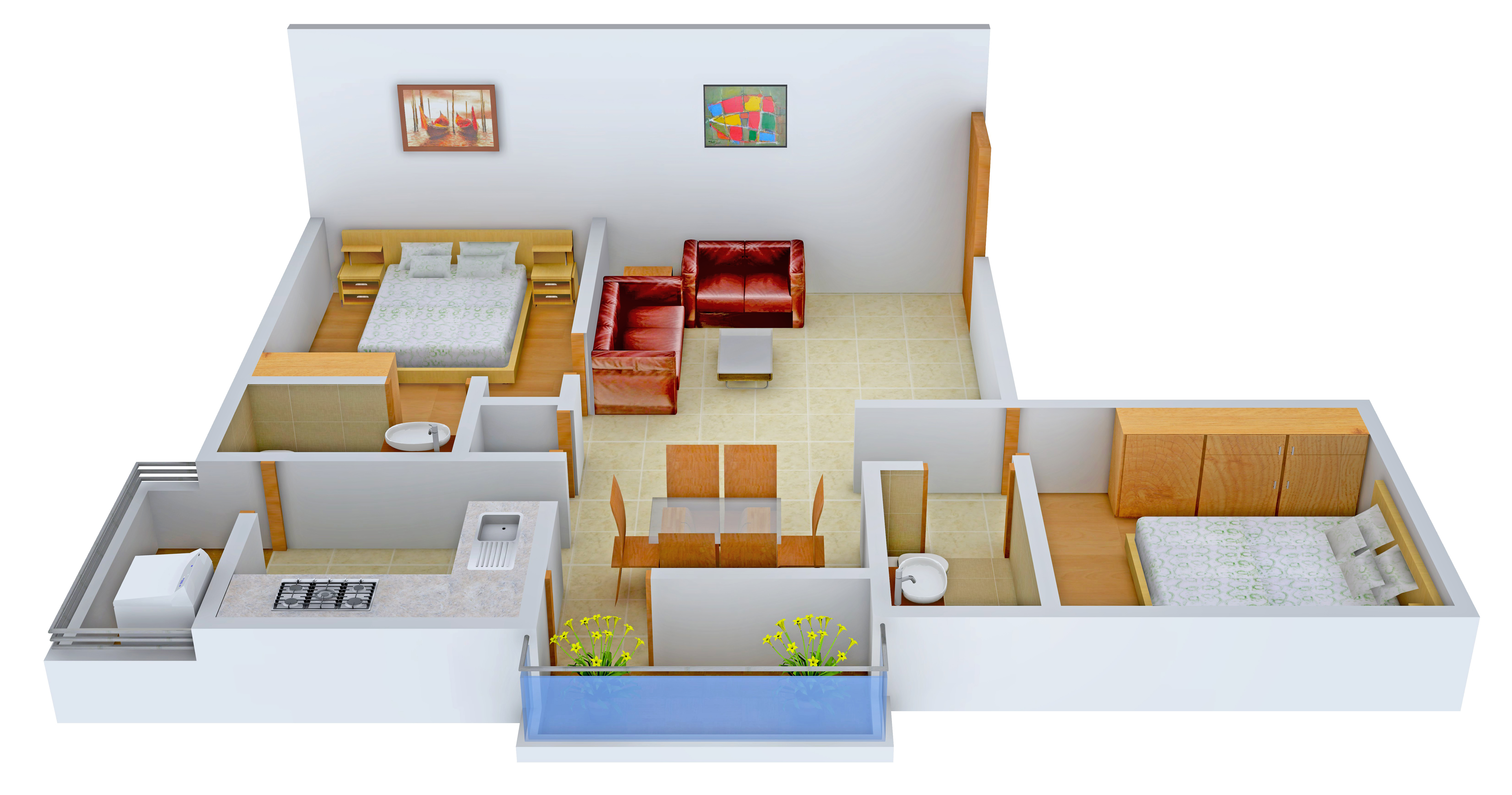 3DFloorPlan of Shivaganga Ridge