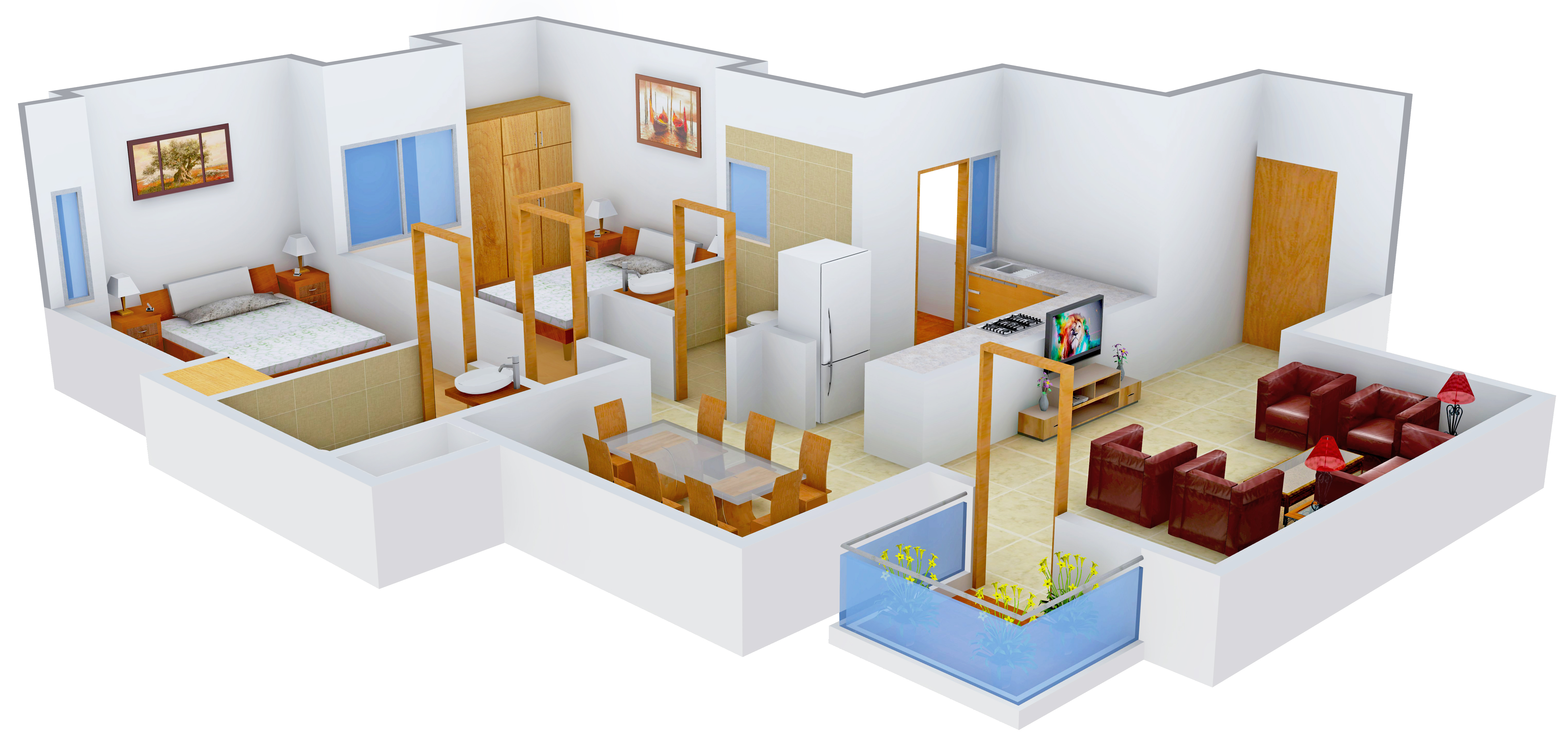 3DFloorPlan of Pioneer Park