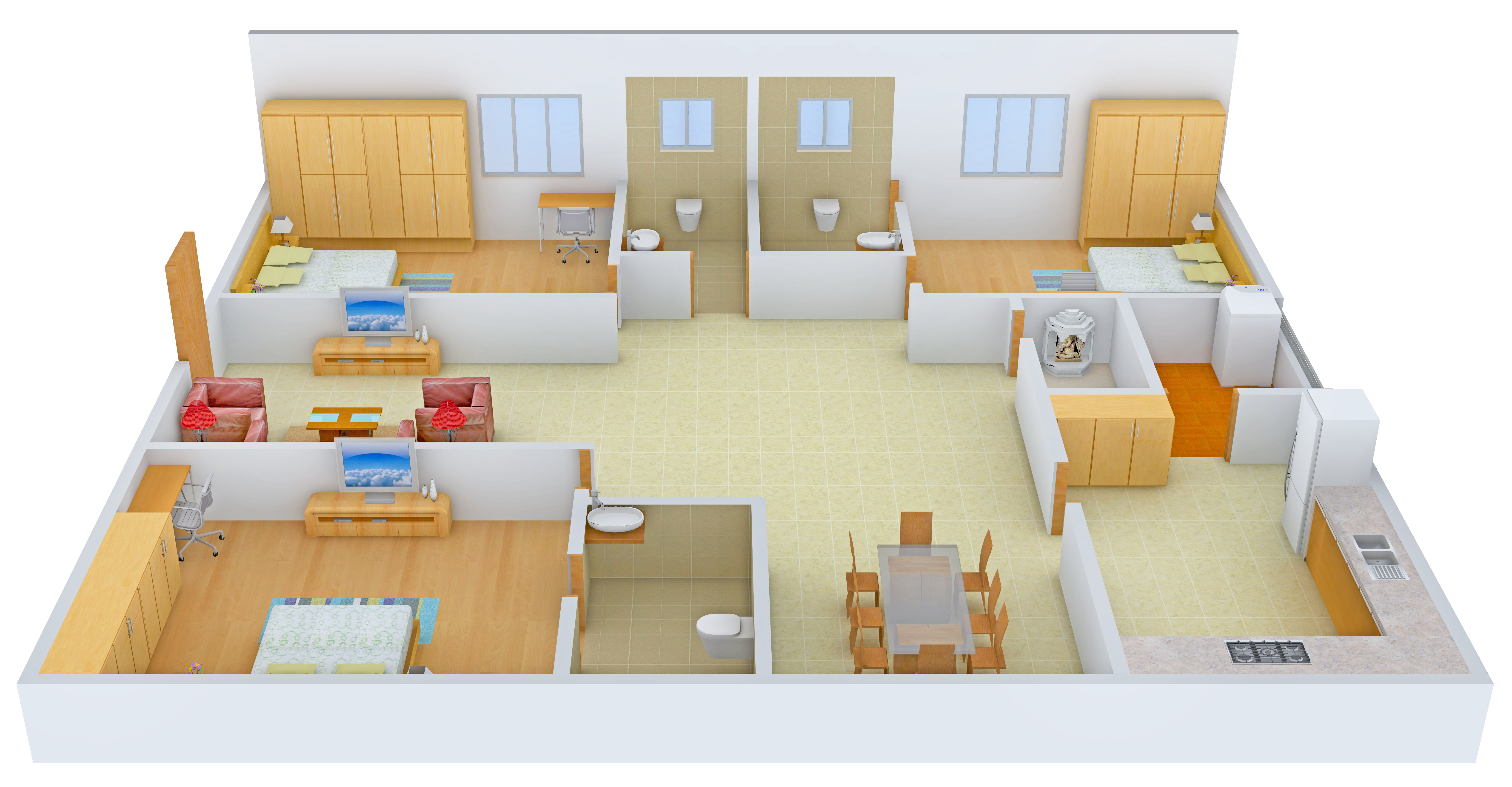 3DFloorPlan of Legend Suraj